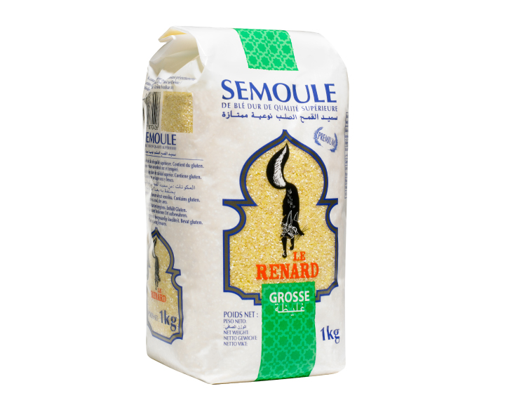 Le Renard semoule de blé grosse 1KG