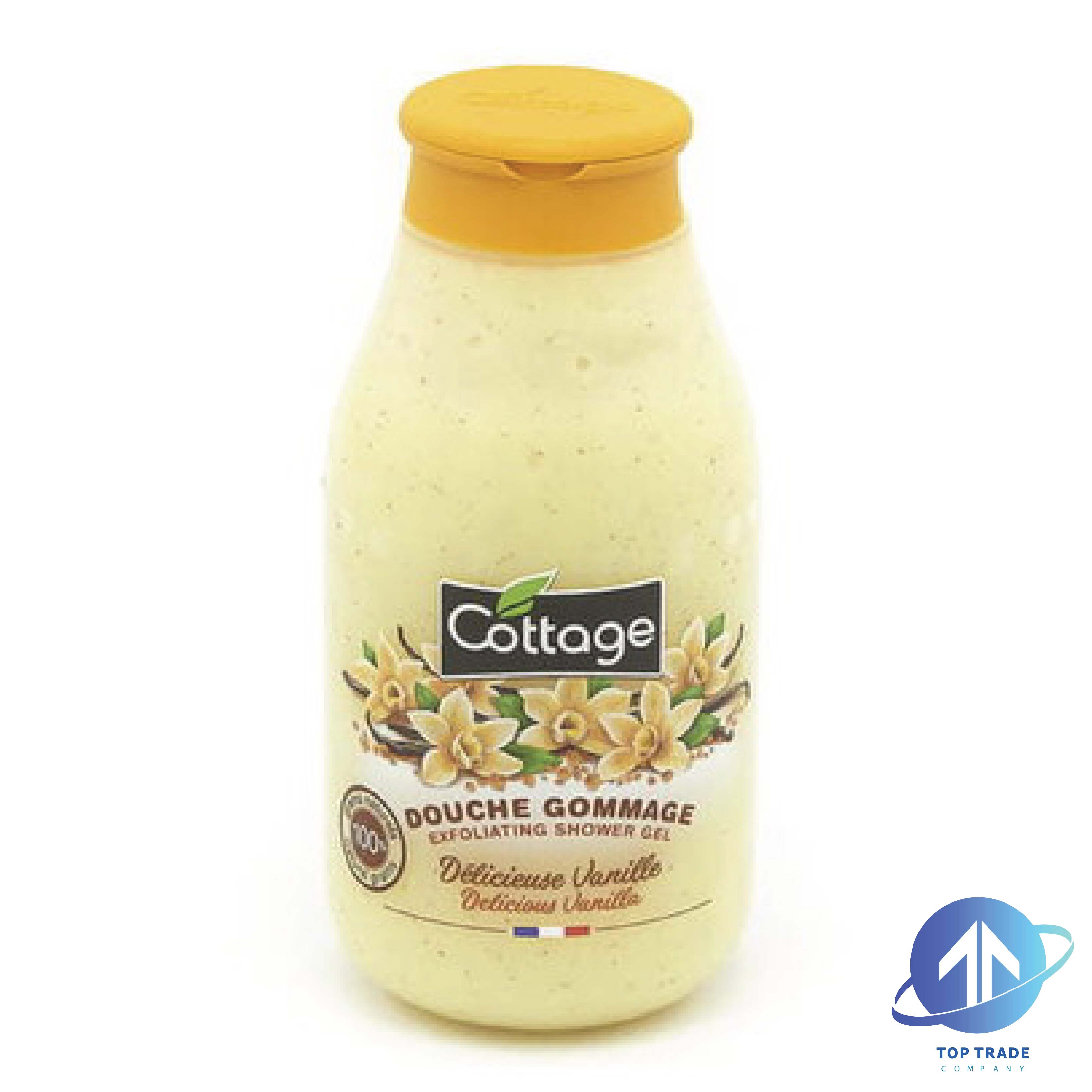 Cottage shower scrub Vanille Arabic label 270ml