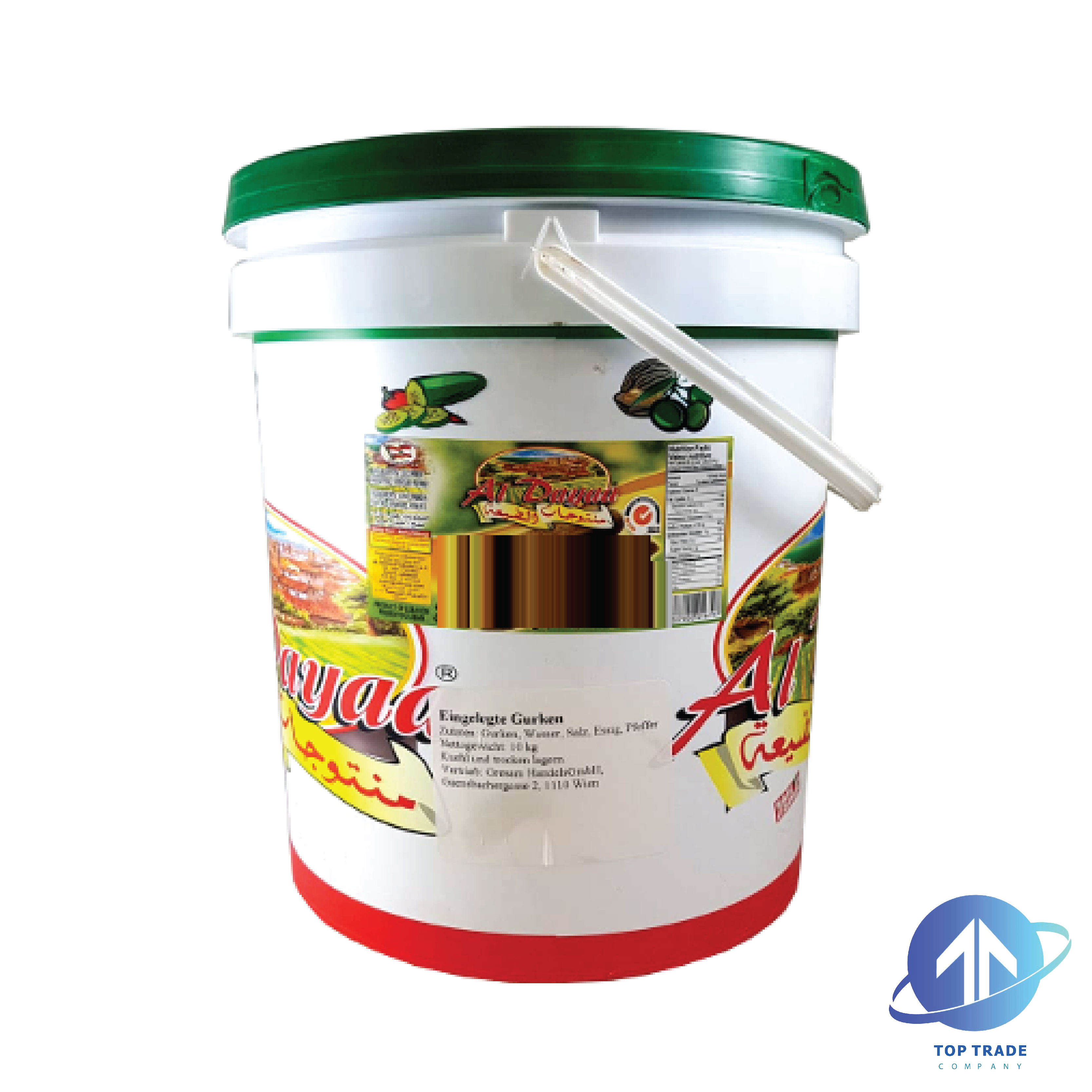 Al Dayaa Green Olives 10KG