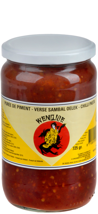 Wendjoe Sambal Oelek purée de piment 1100gr