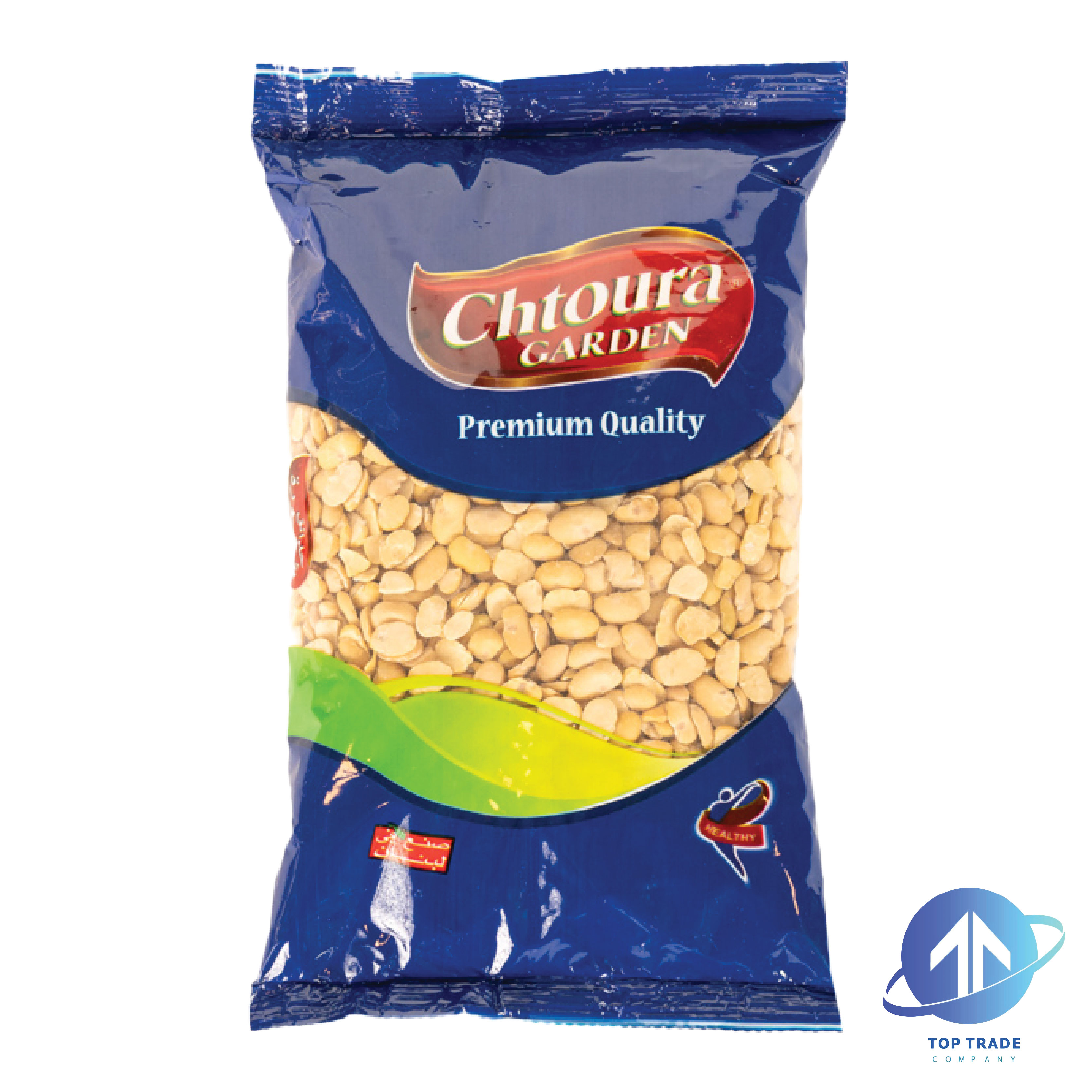 Chtoura Garden Dried Peeled-Split Broad Beans 900gr