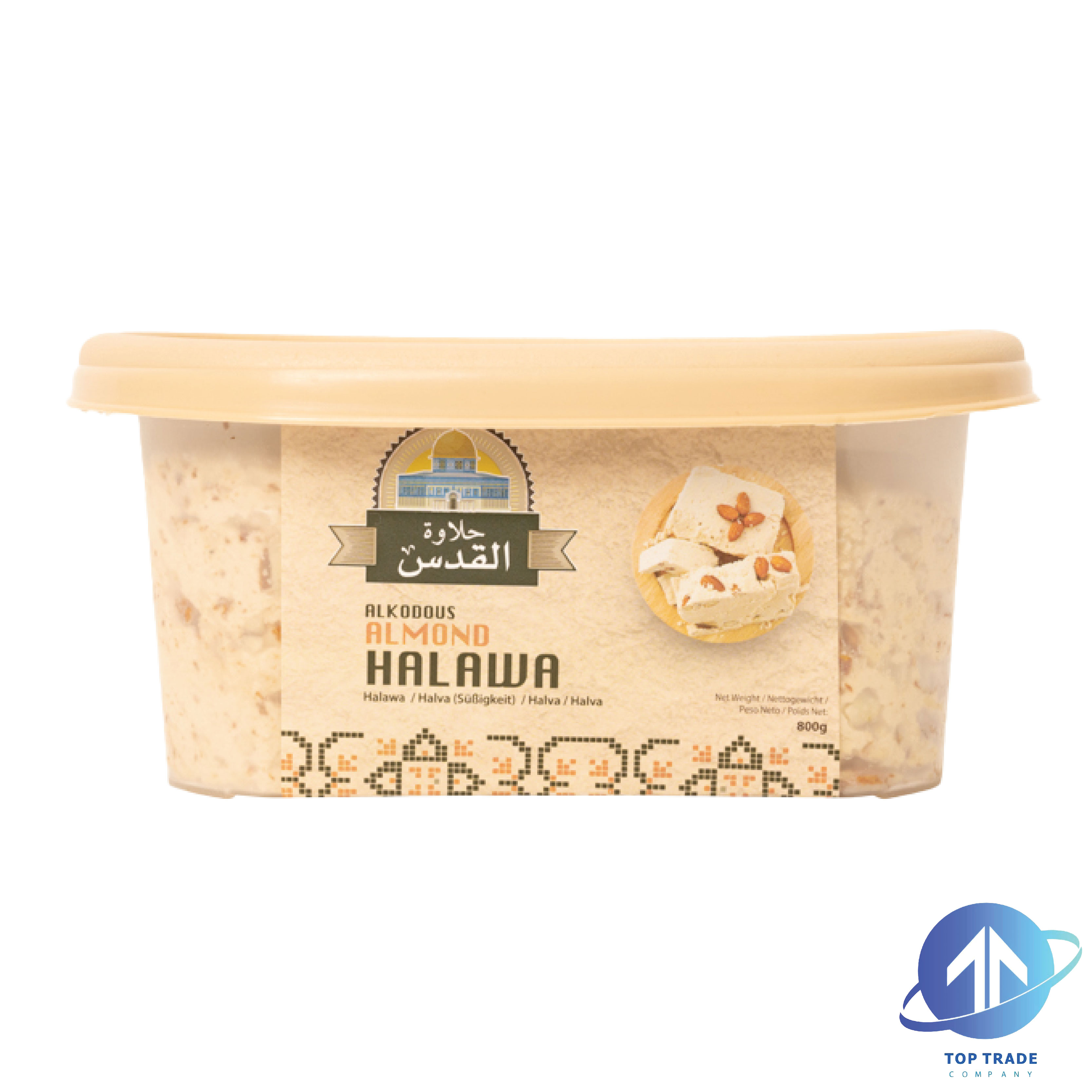 Al Kodous Halawa with almonds 800gr