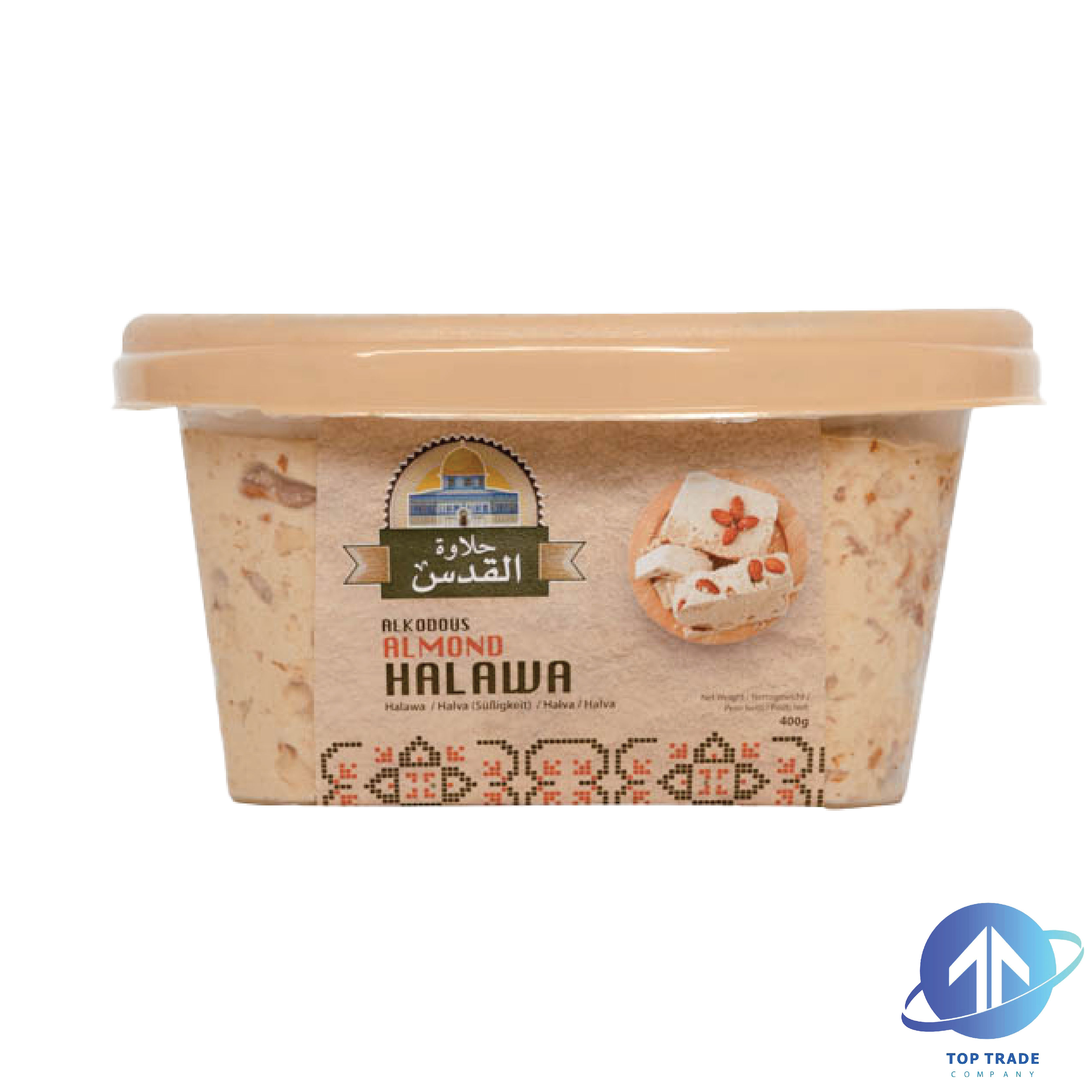 Al Kodous Halawa with almonds 400gr