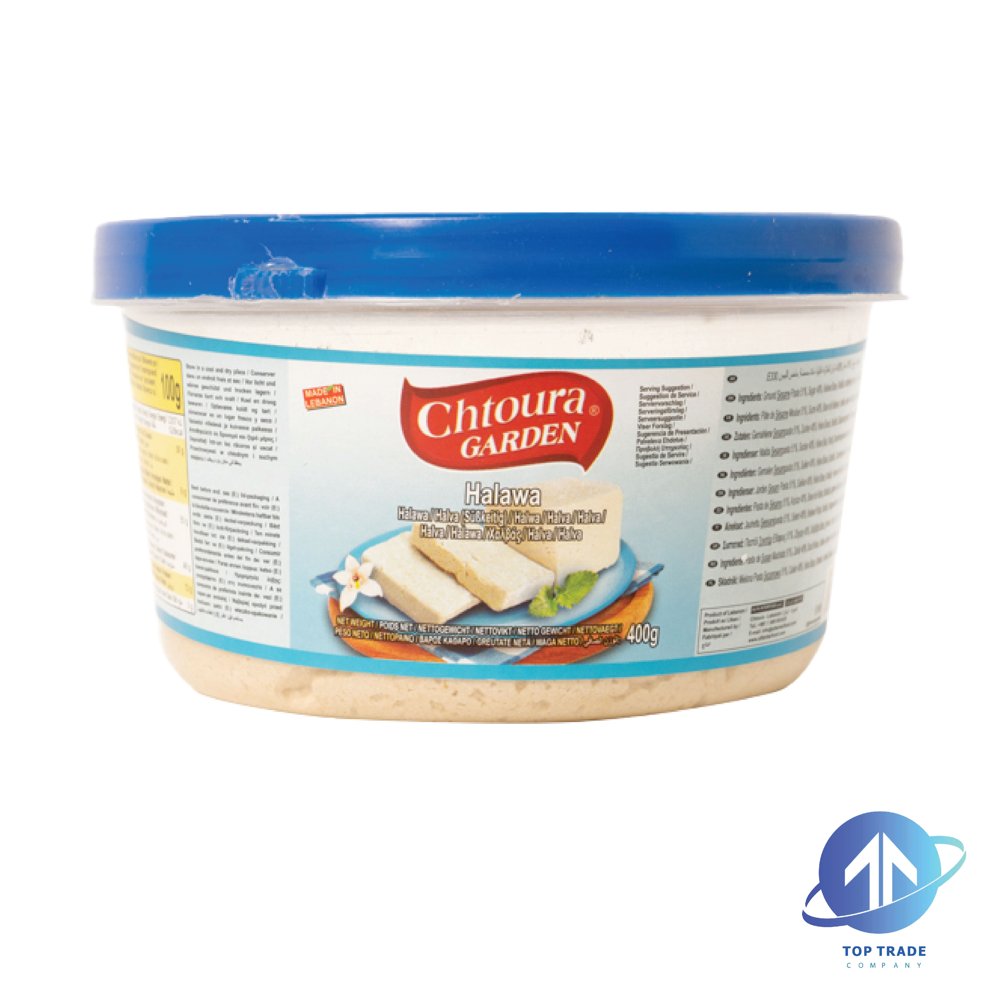 Chtoura garden Halawa with vanilla 400gr