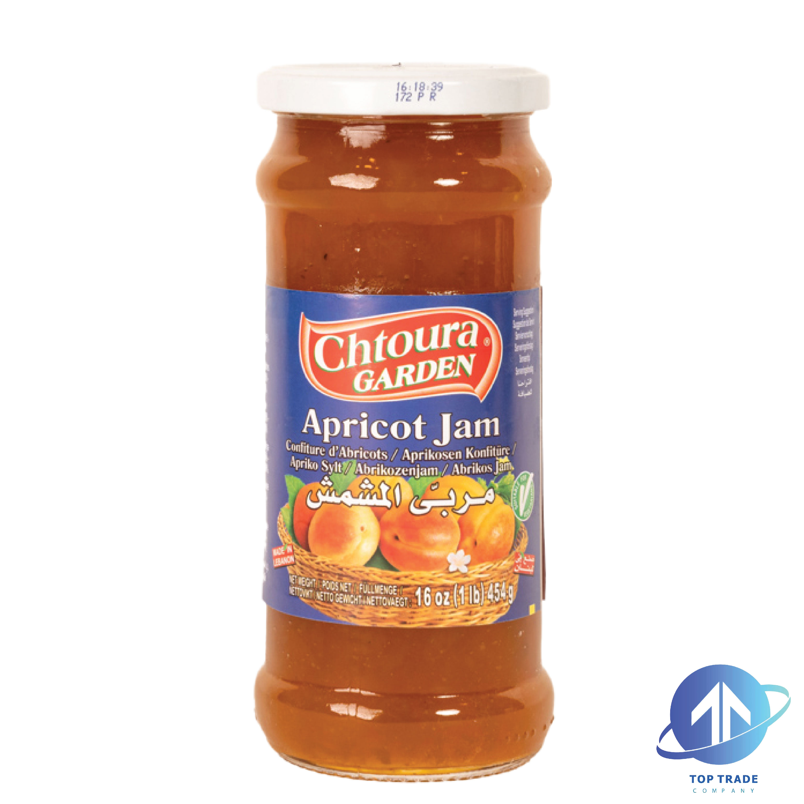 Chtoura garden Apricot Jam 454gr