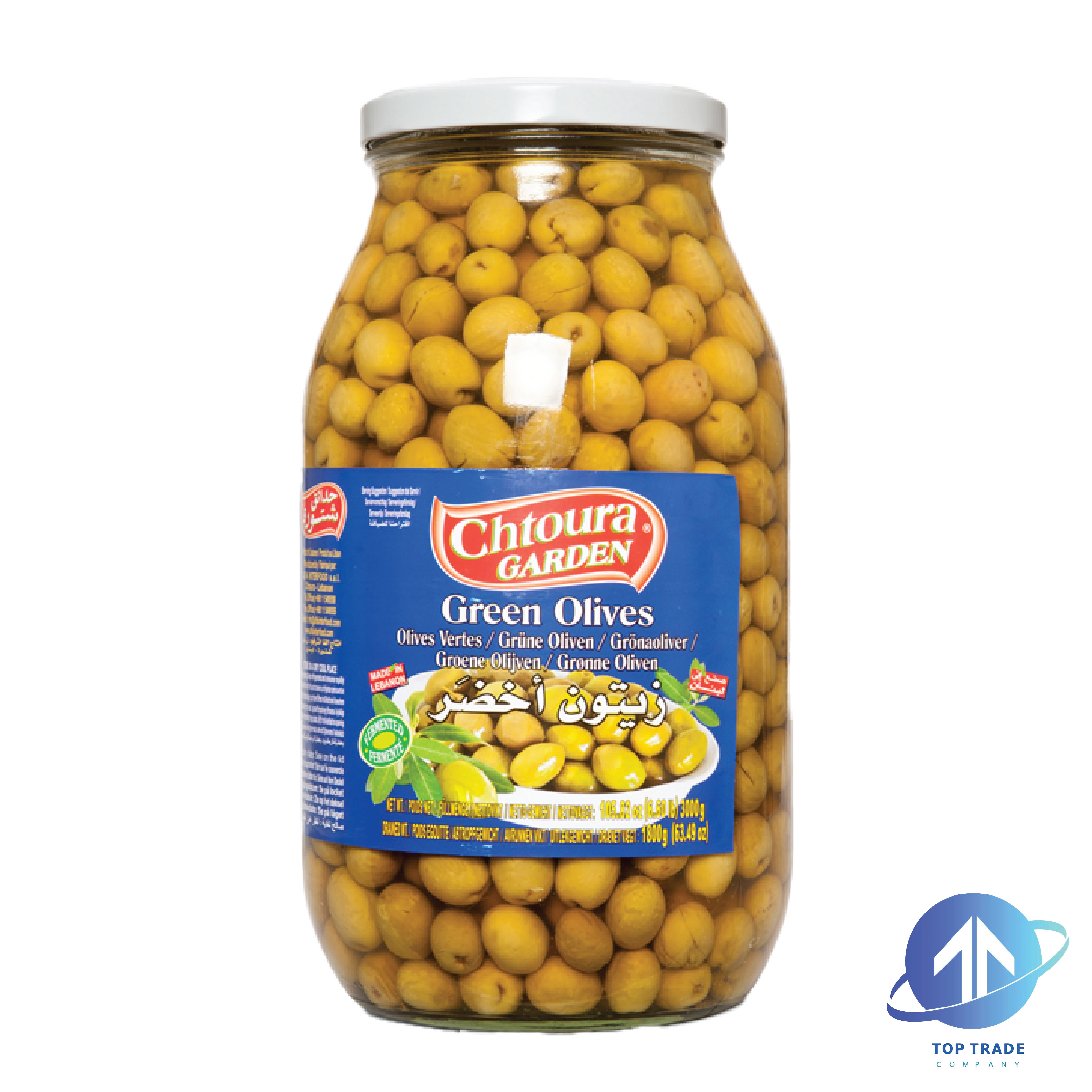 Chtoura garden Green Olives 3KG