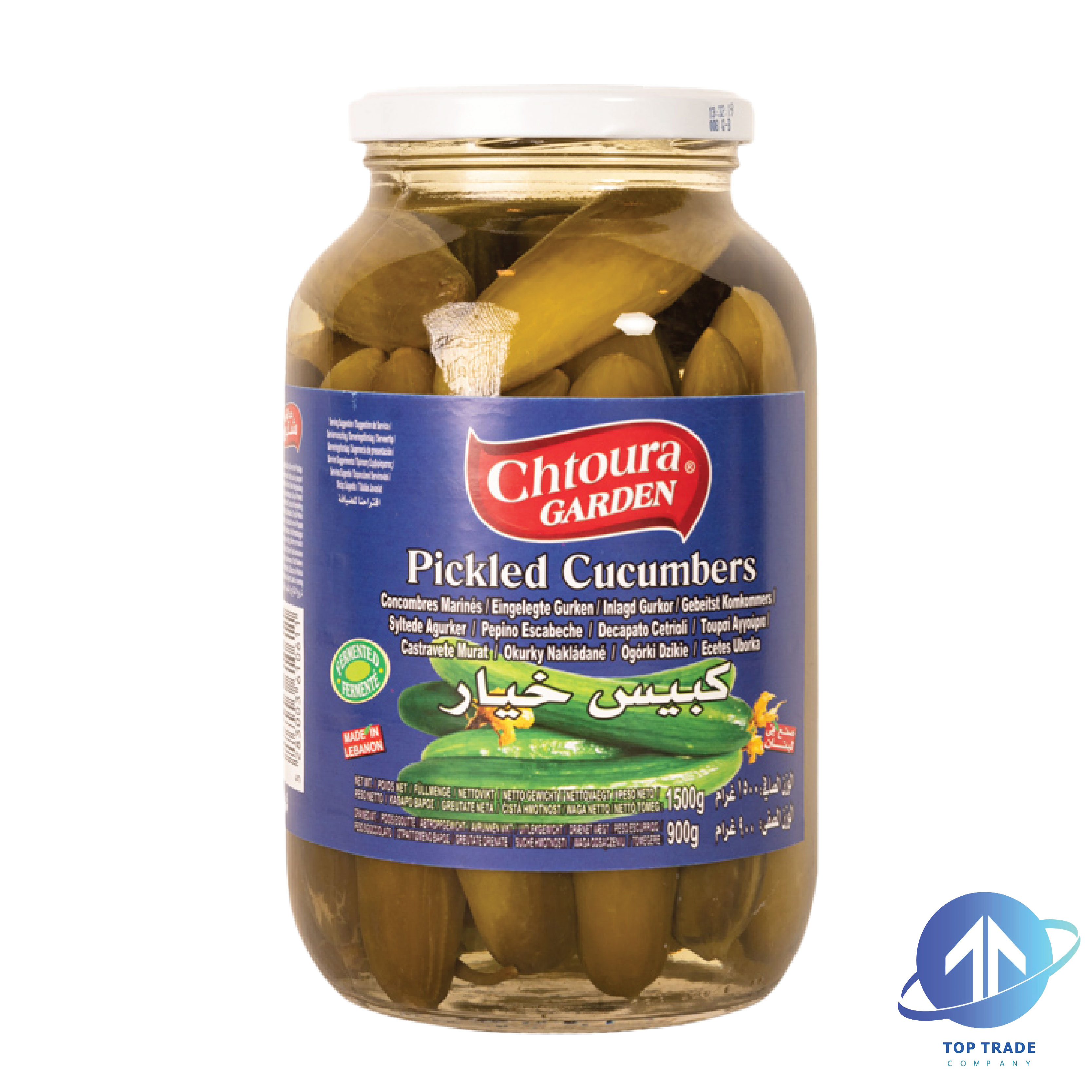Chtoura garden Cucumber pickles 1500gr