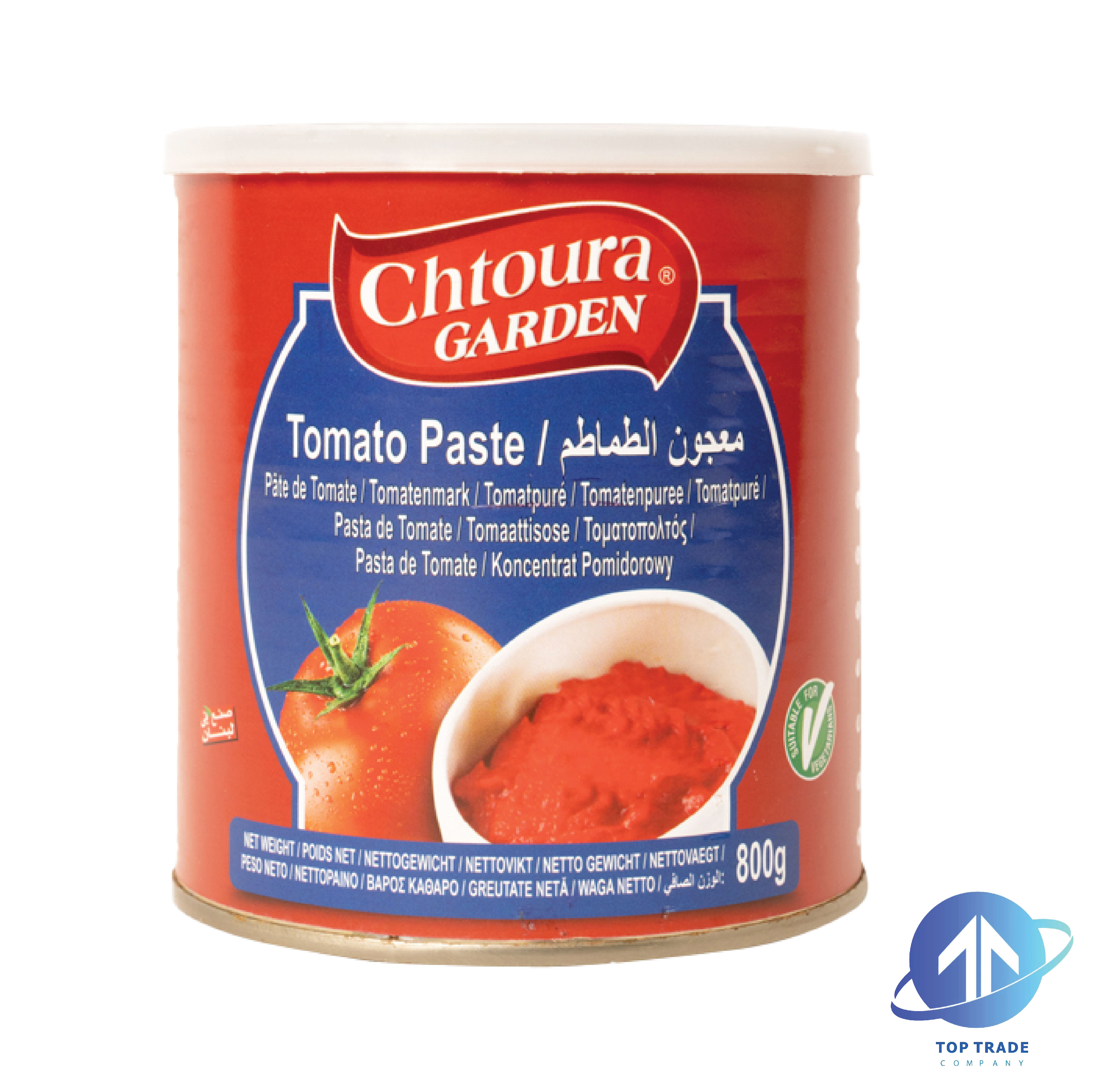 Chtoura Garden tomato paste 850gr (tin)