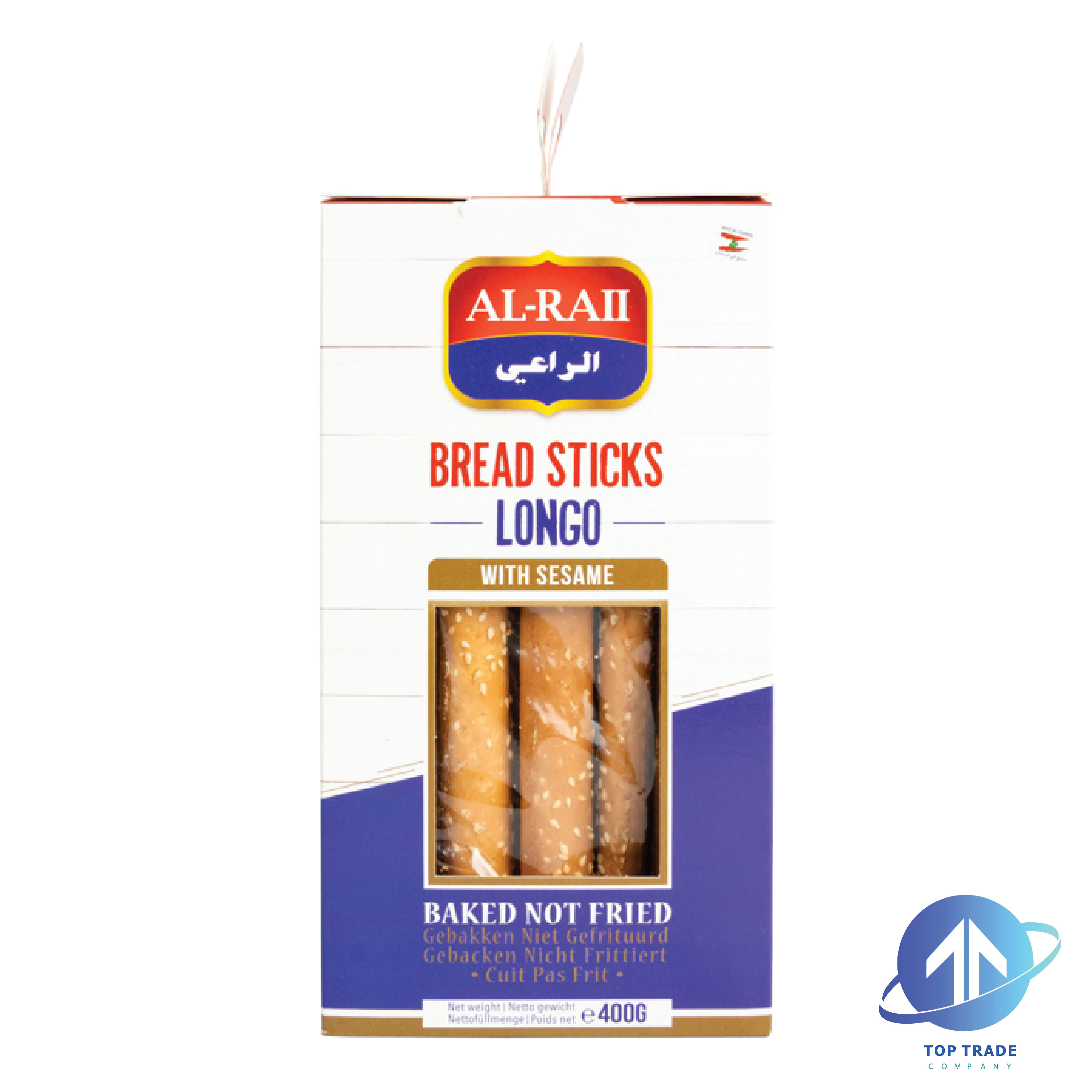 Al raii Breadsticks kaak long with Sesame 400gr