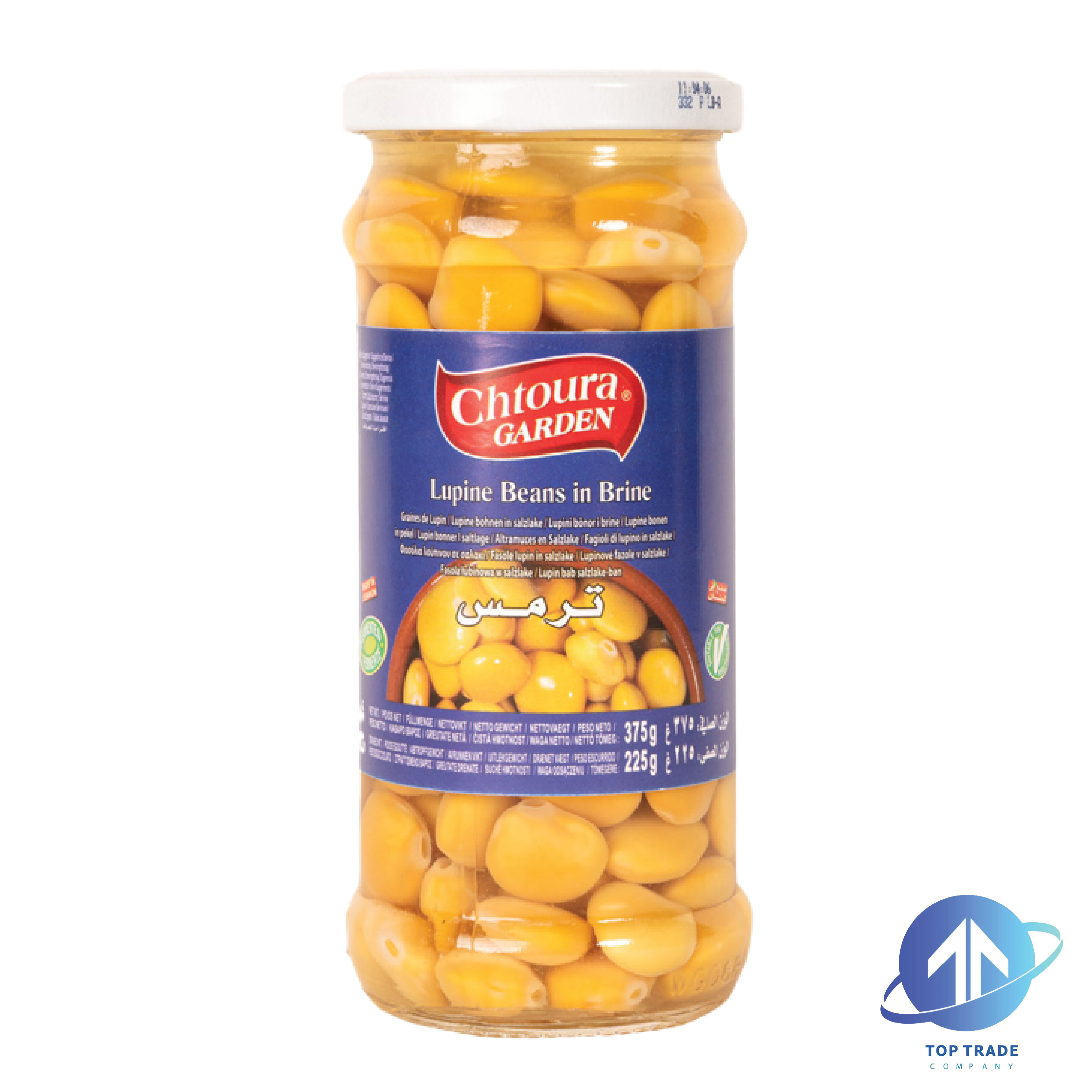 Chtoura Garden Turmos lupin Beans in Brine 375gr