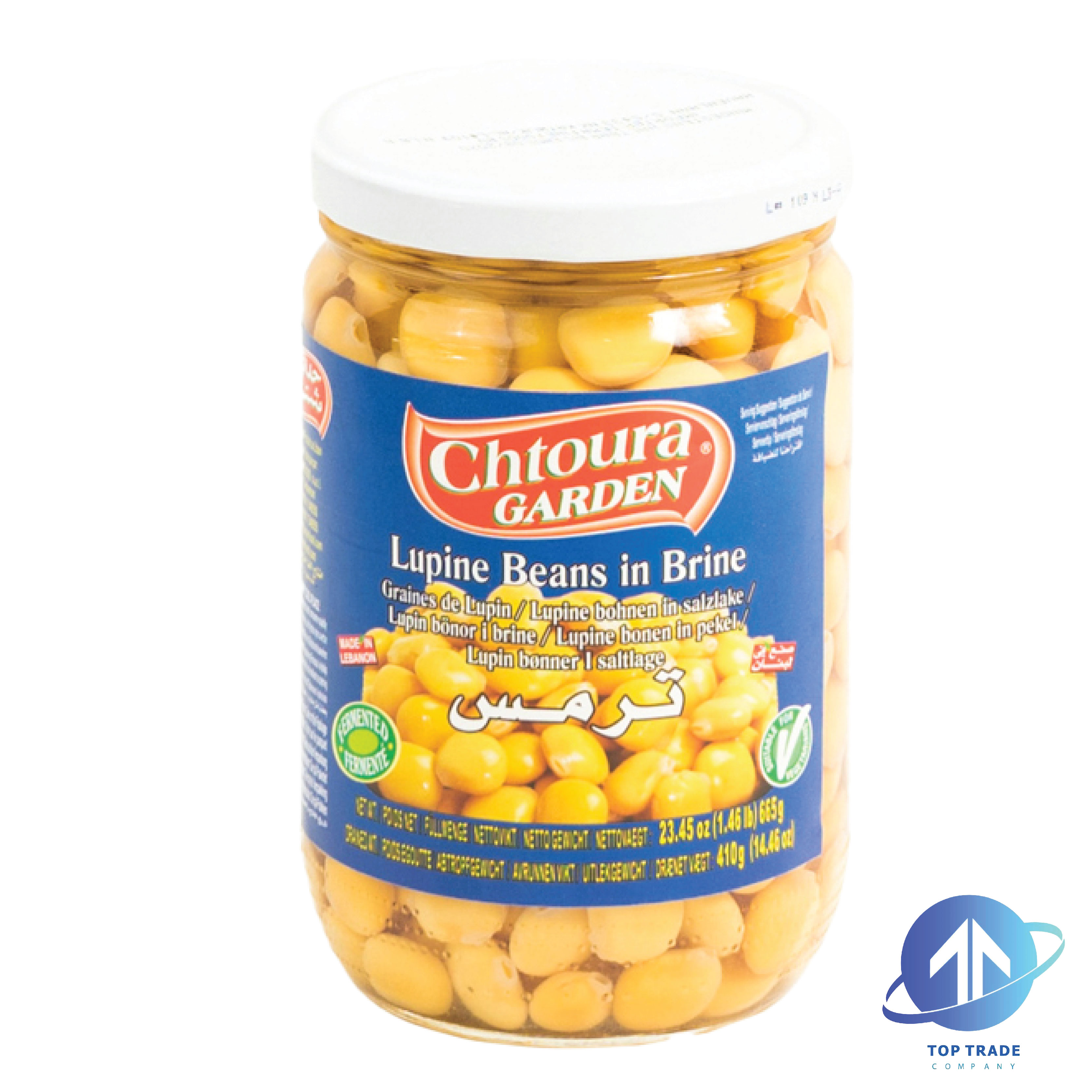 Chtoura Garden Turmos lupin Beans in Brine 665gr