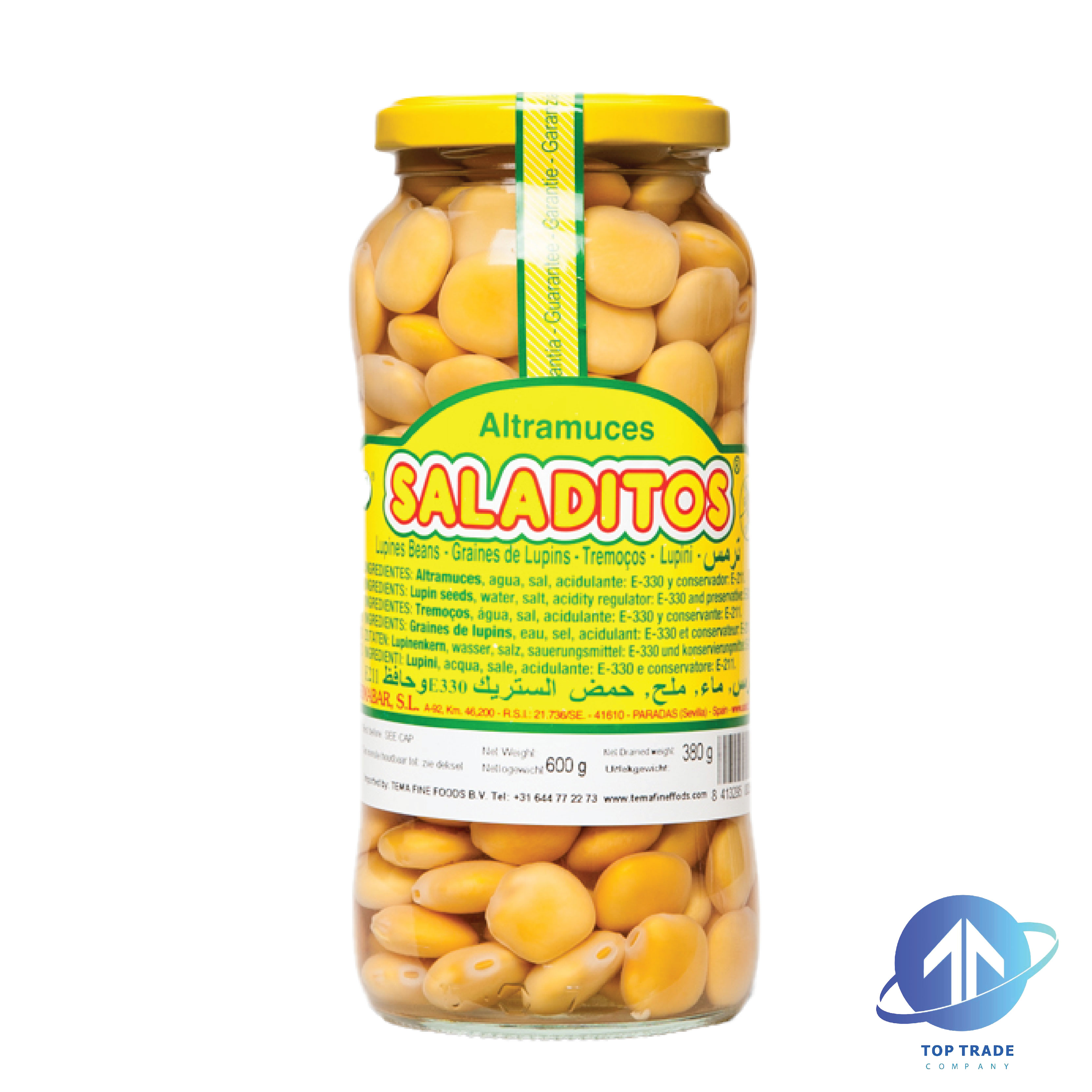 Saladitos turmos lupin Calibre Super Jar 600gr