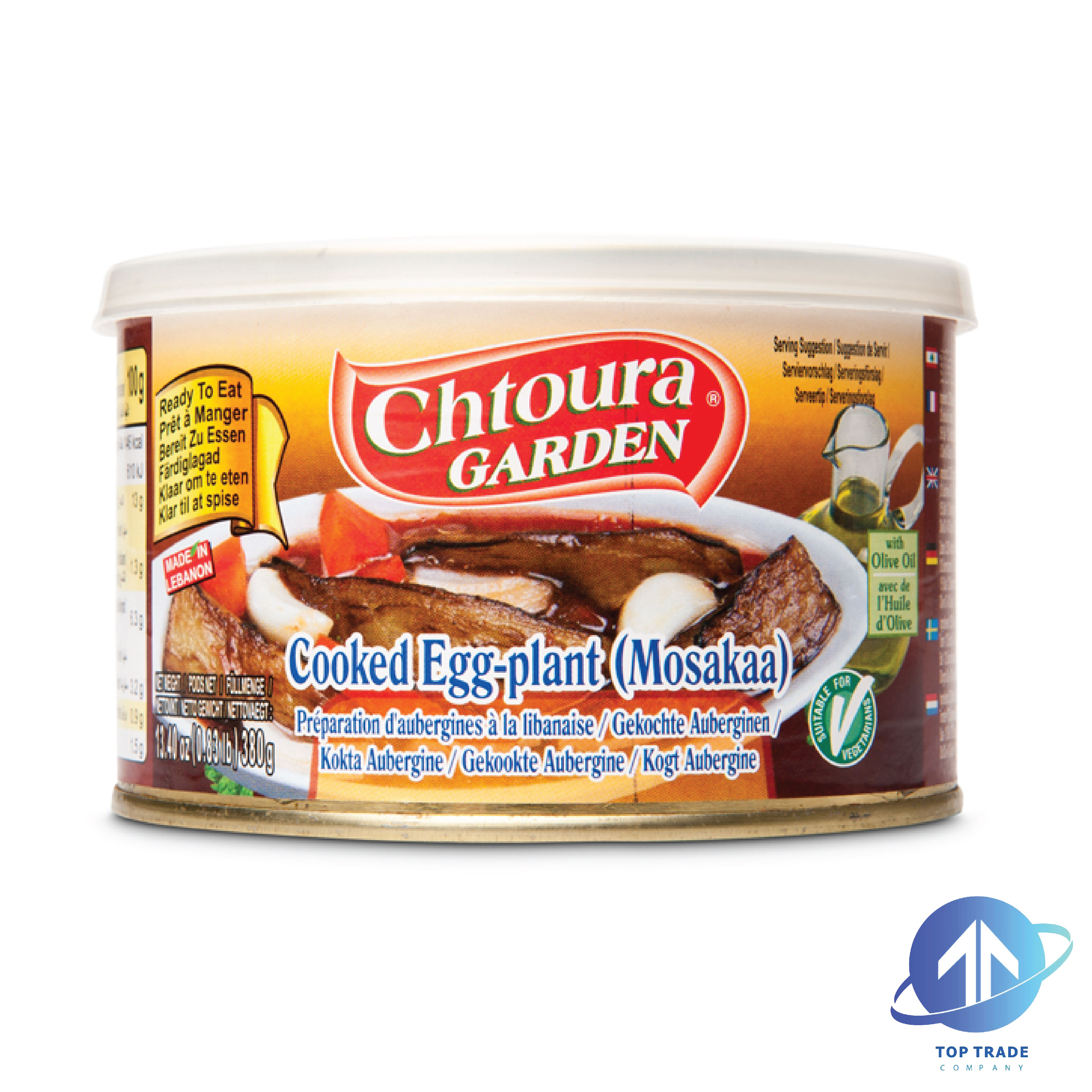 Chtoura Garden Cooked Eggplant (Mosakaa) 380gr