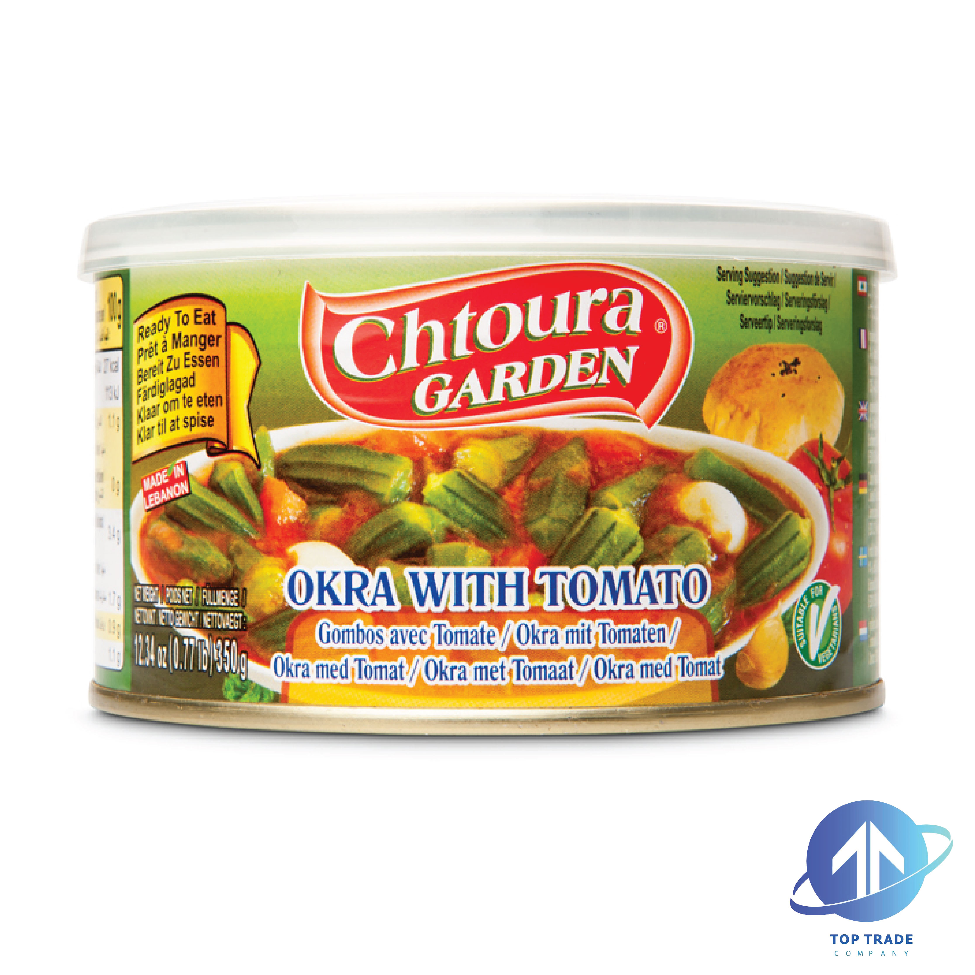 Chtoura Garden Green Okra in Tomato Sauce 350gr