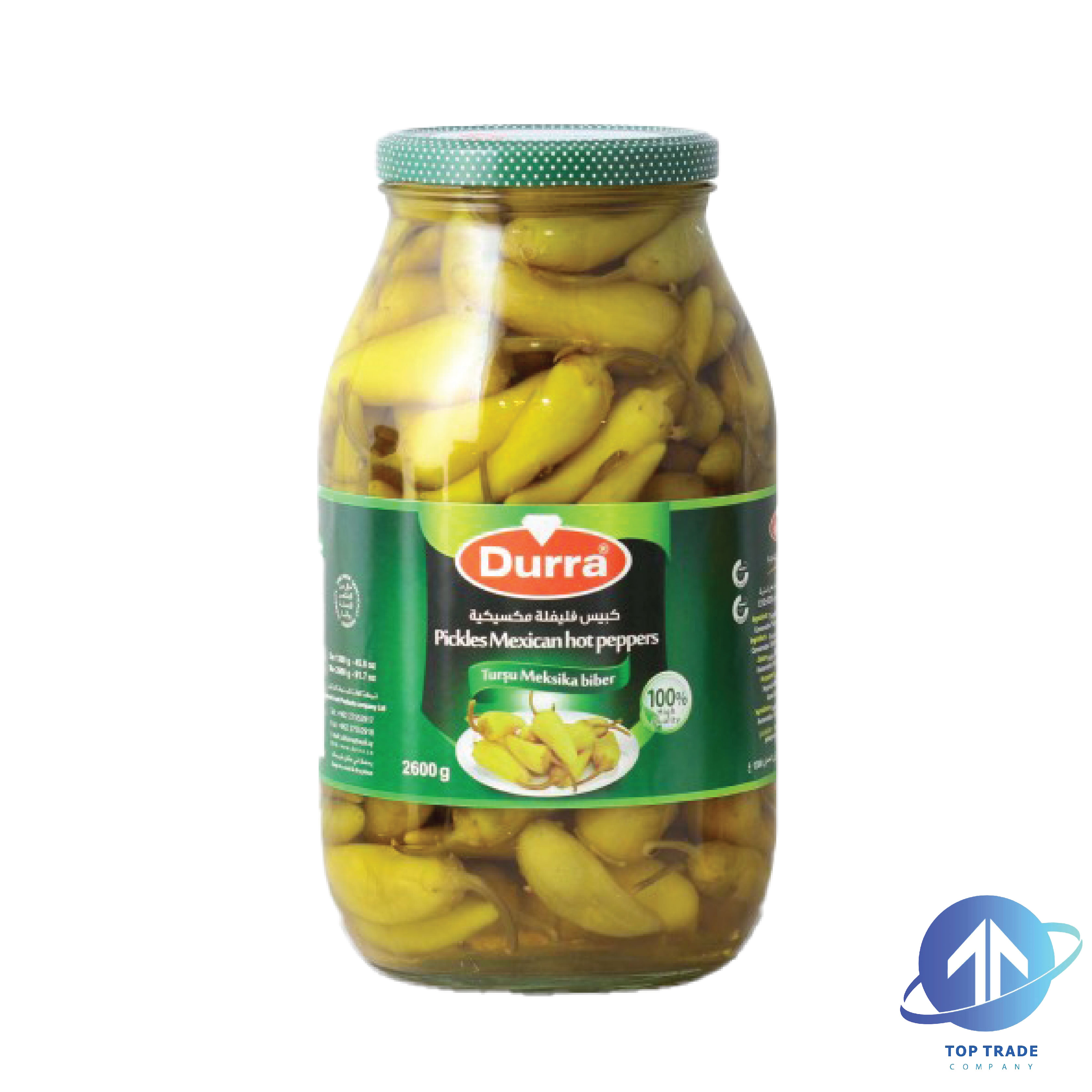 Durra Mexican Hot Pepper 2600gr