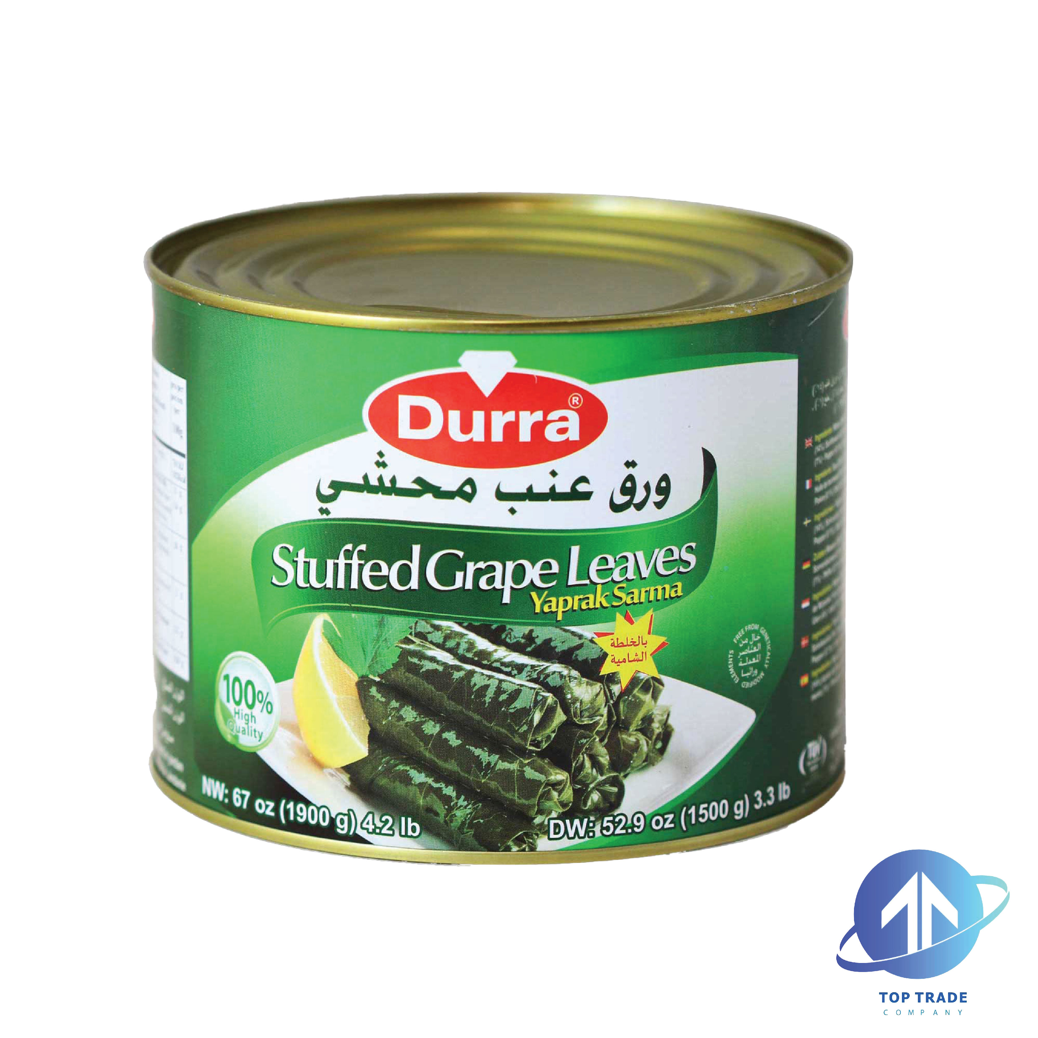 Durra Stuffed Grape Leaves 1900gr