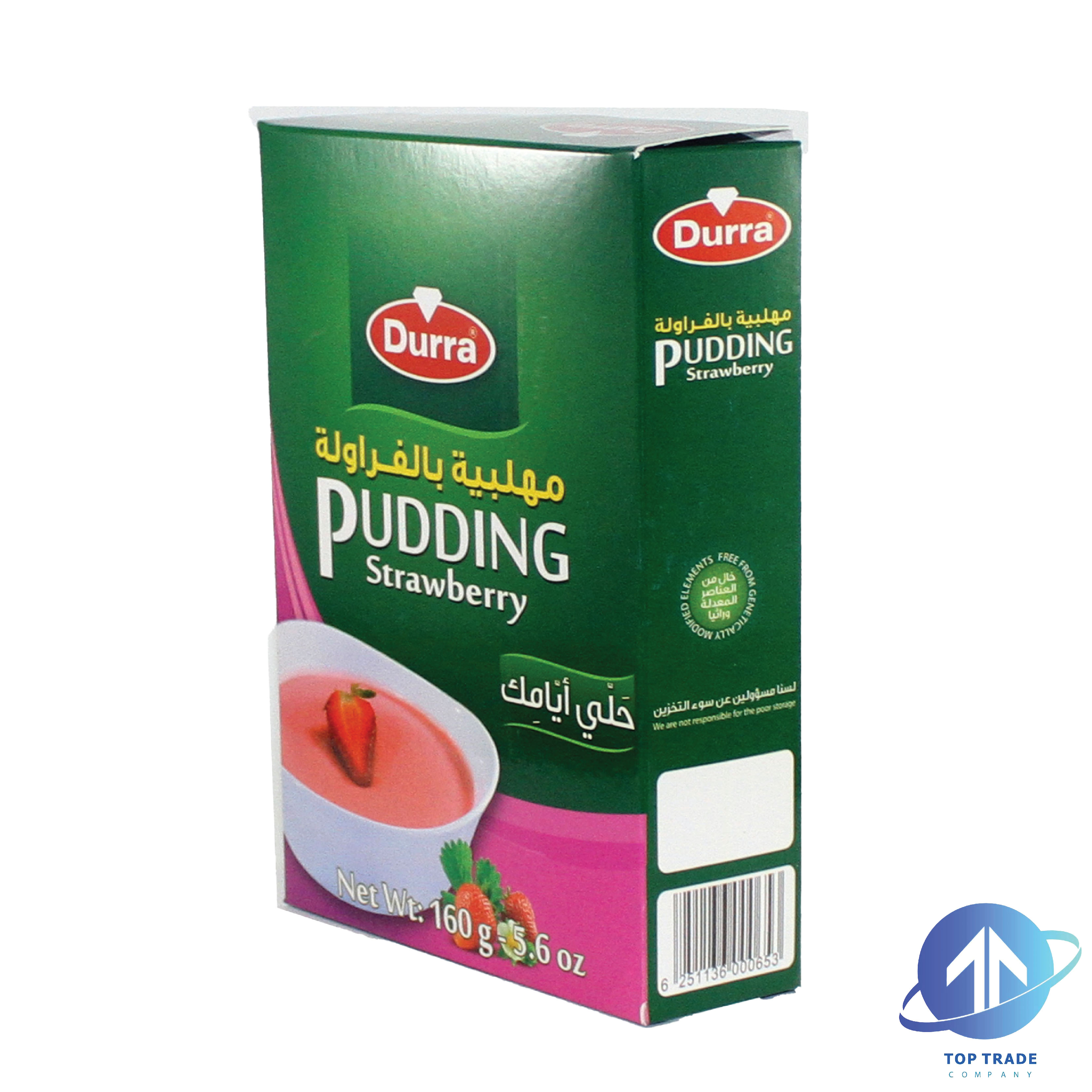 Durra Pudding strawberry 160gr 