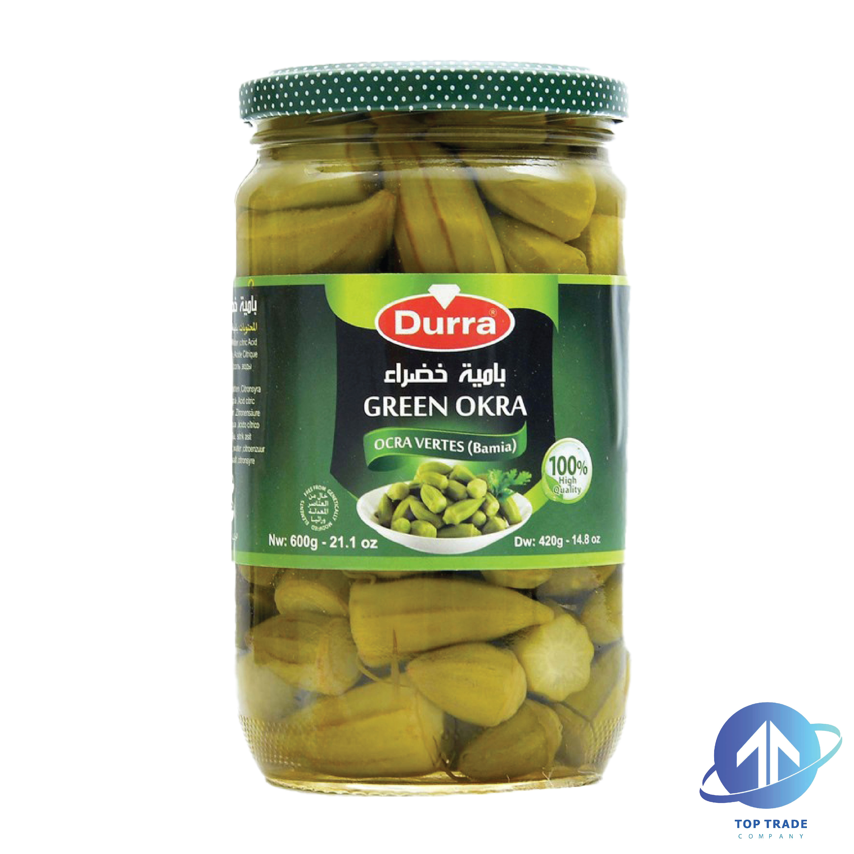 Durra Green Okra 600gr