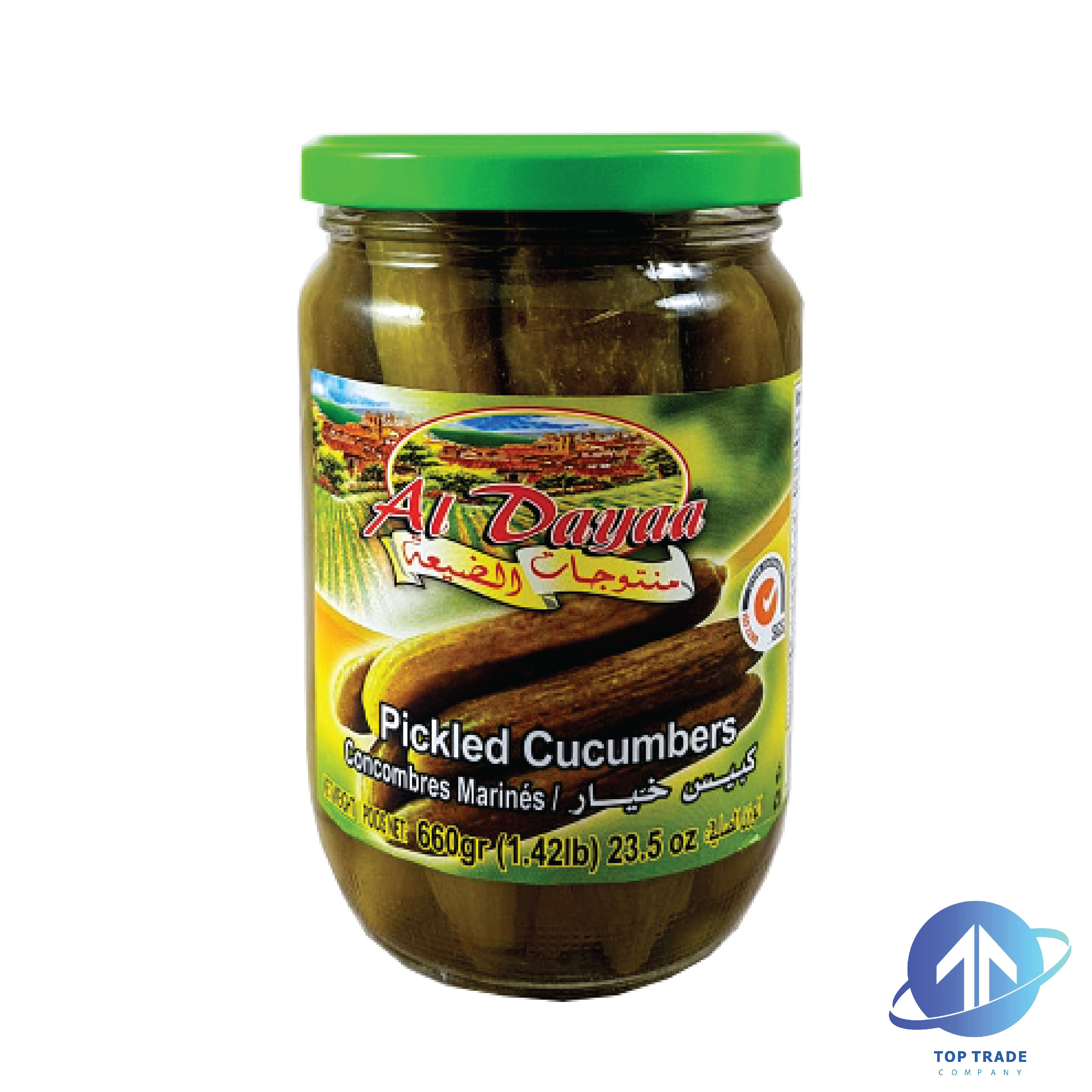 Al Dayaa Cucumber Pickles 660gr