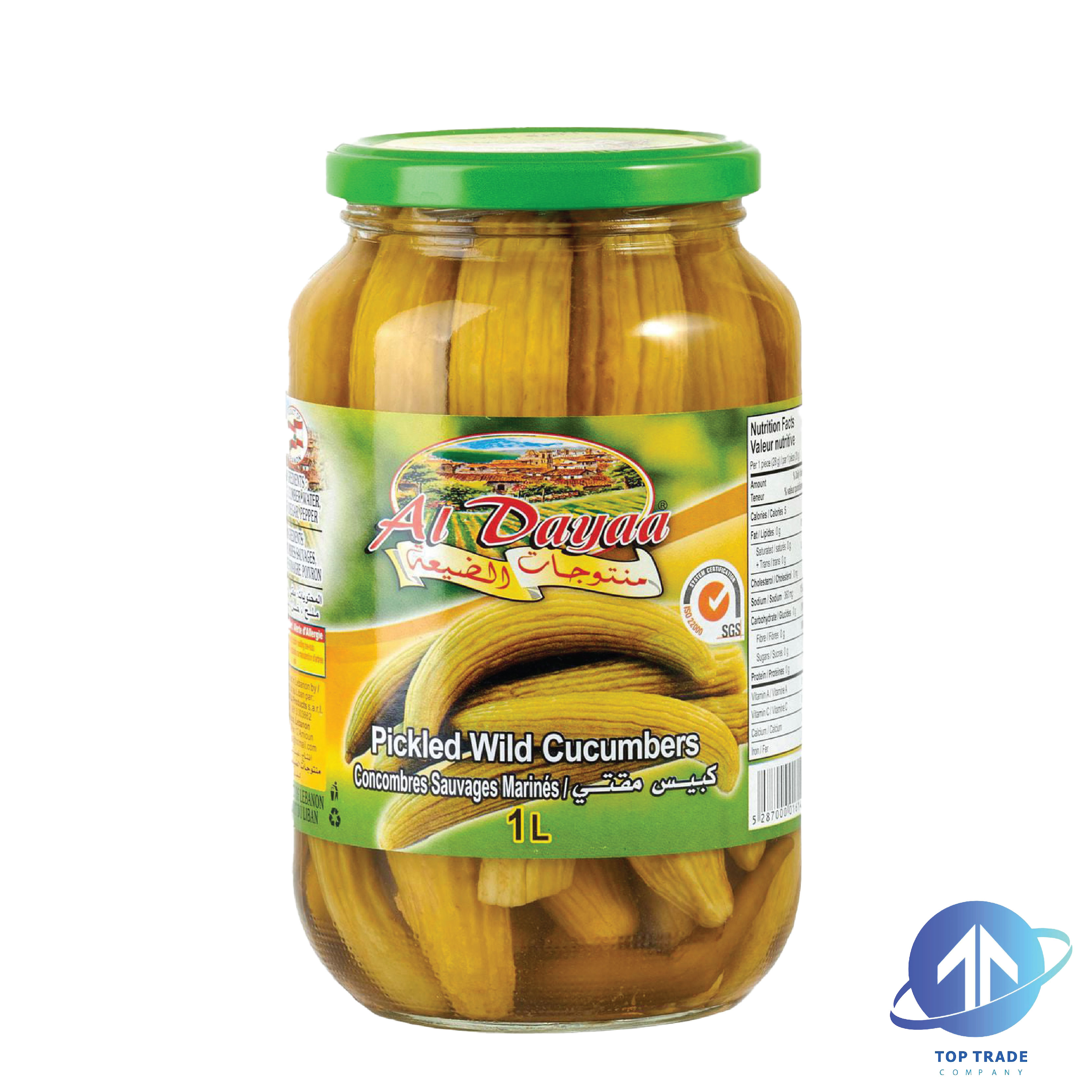 Al Dayaa Wild Cucumber Pickles 1KG