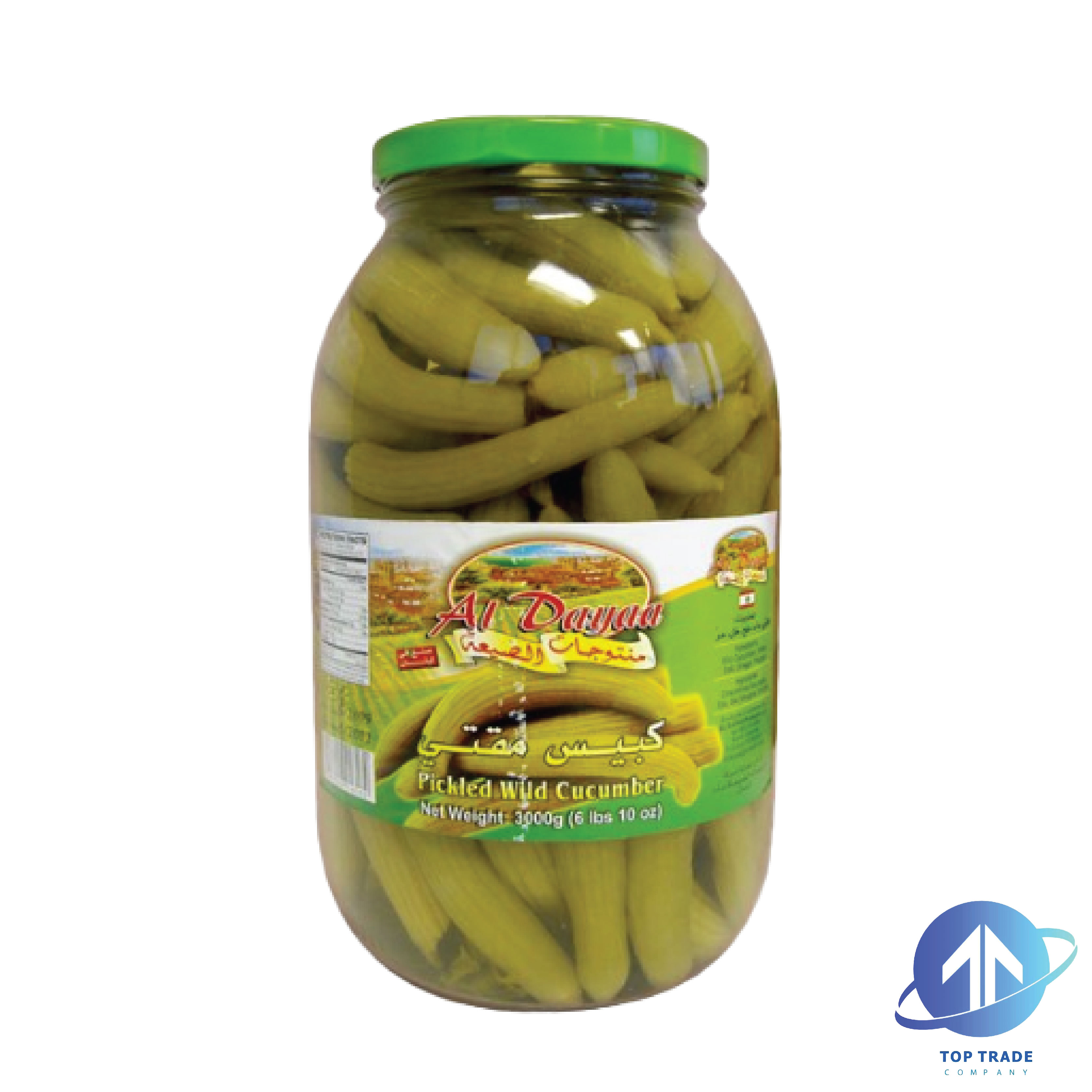 Al Dayaa Wild Cucumber Pickles 3KG