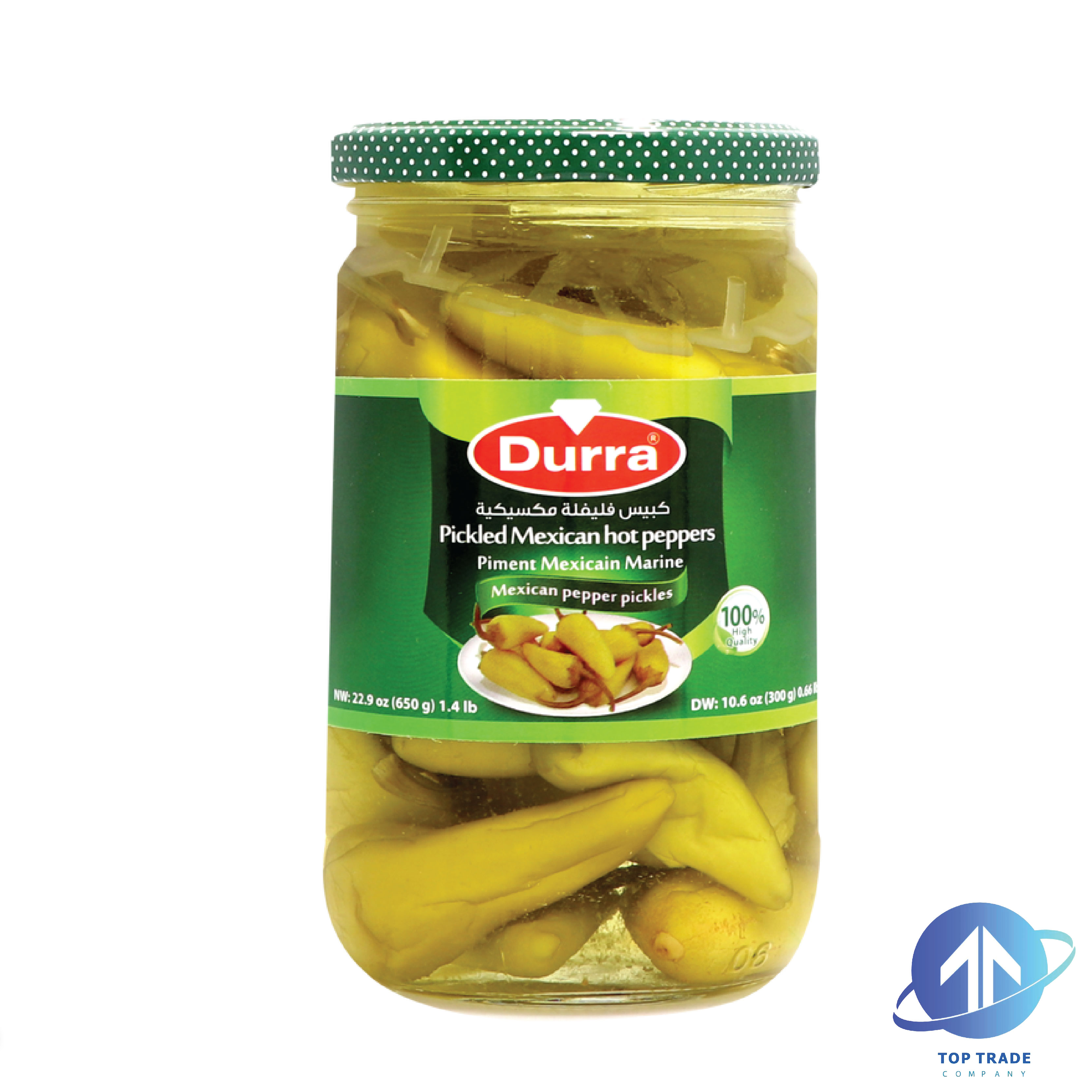 Durra Mexican Hot Pepper 650gr