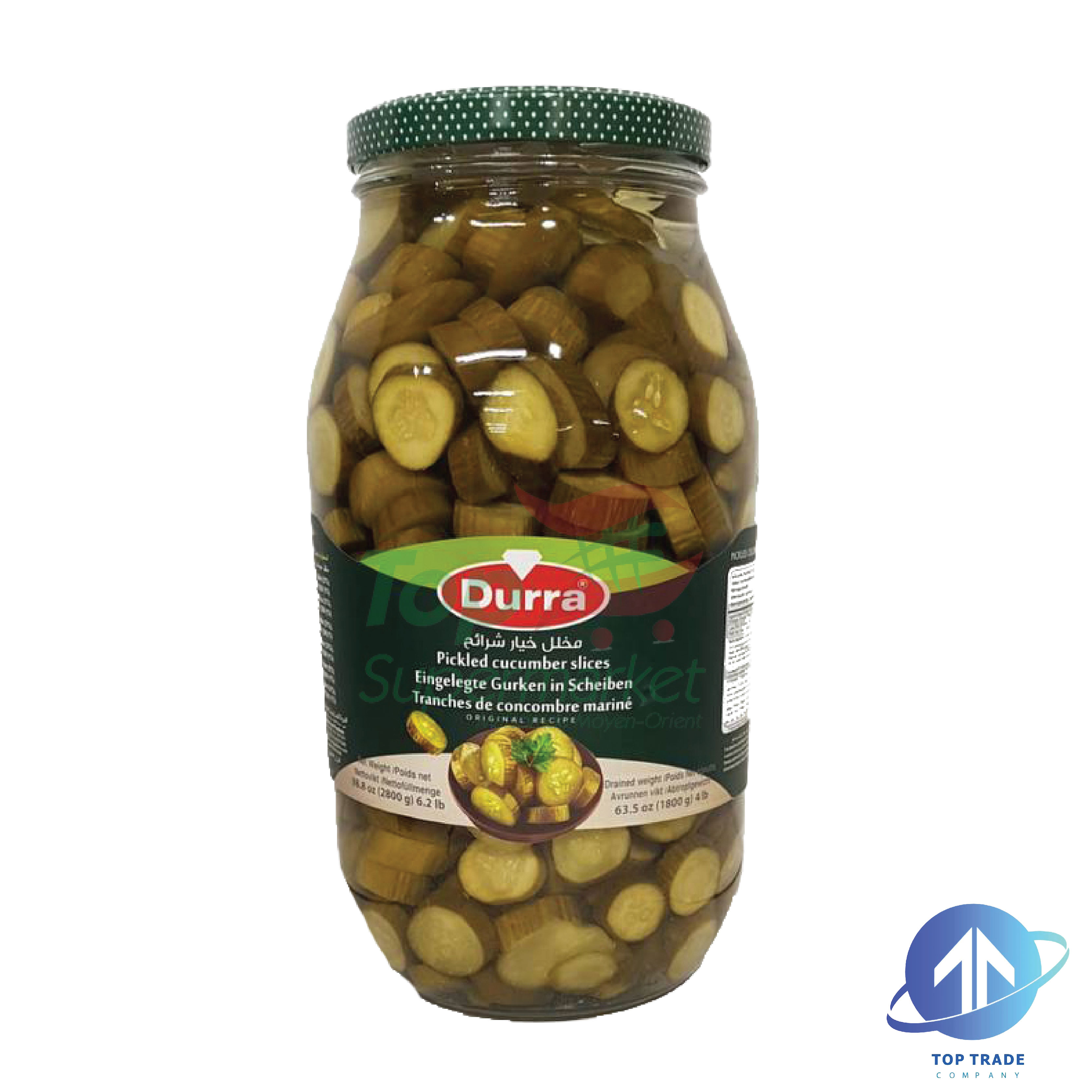 Durra Cucumber Slices Pickles 2800gr