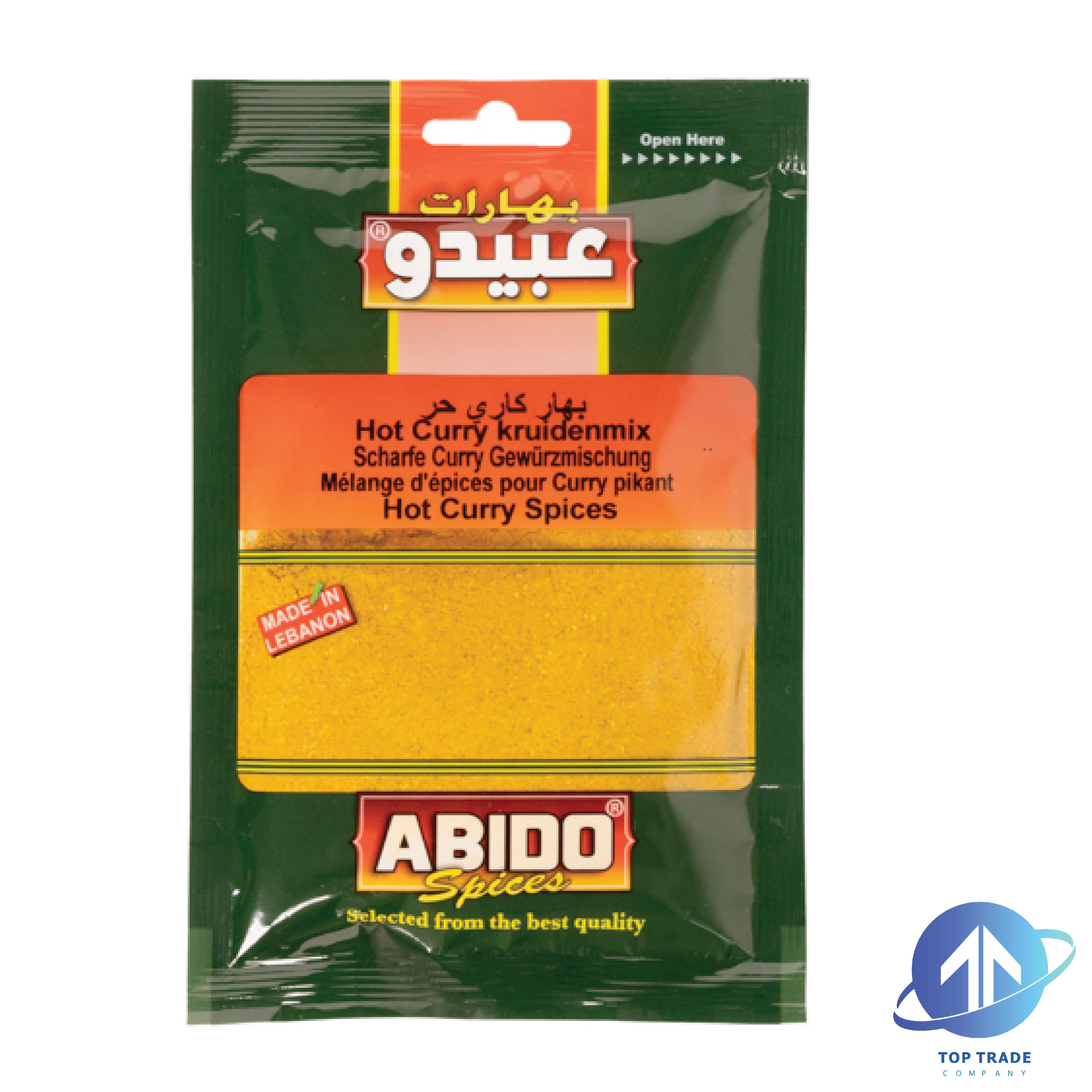 Abido Curry Hot Fine 50gr