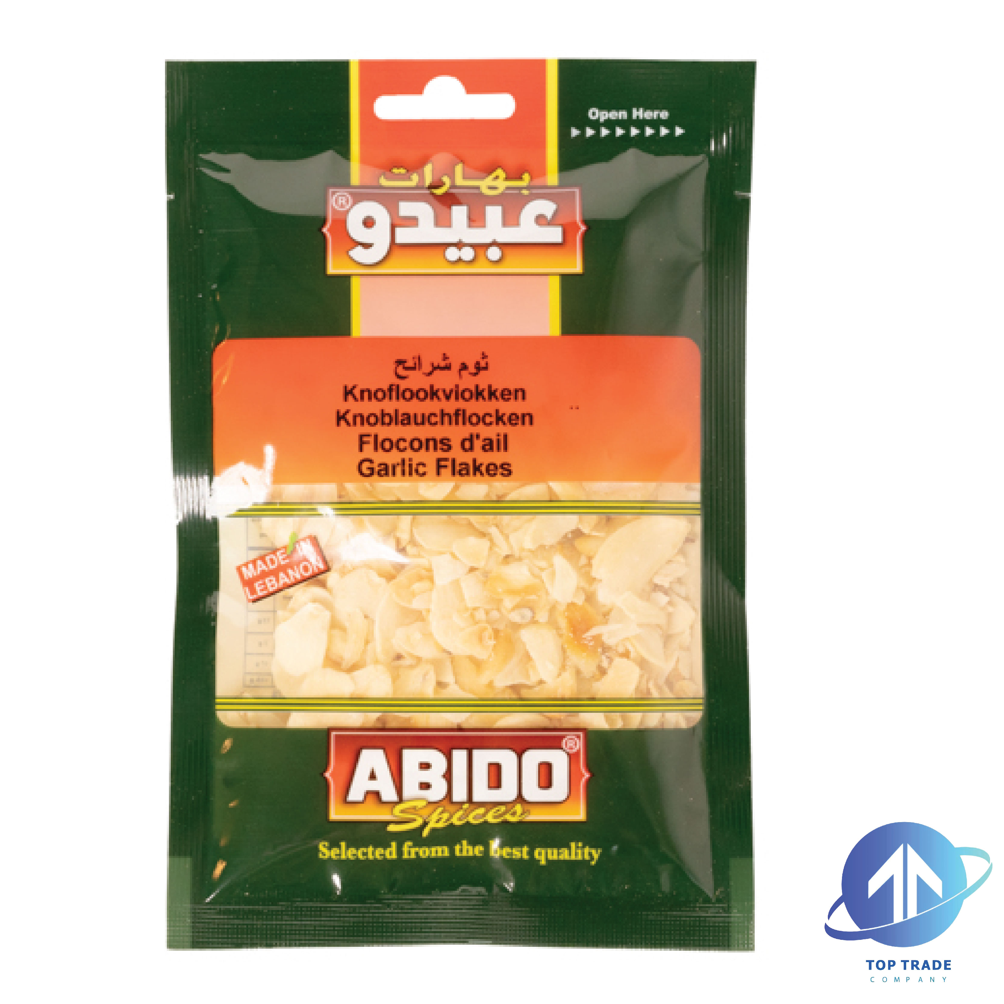 Abido Garlic slices 50gr