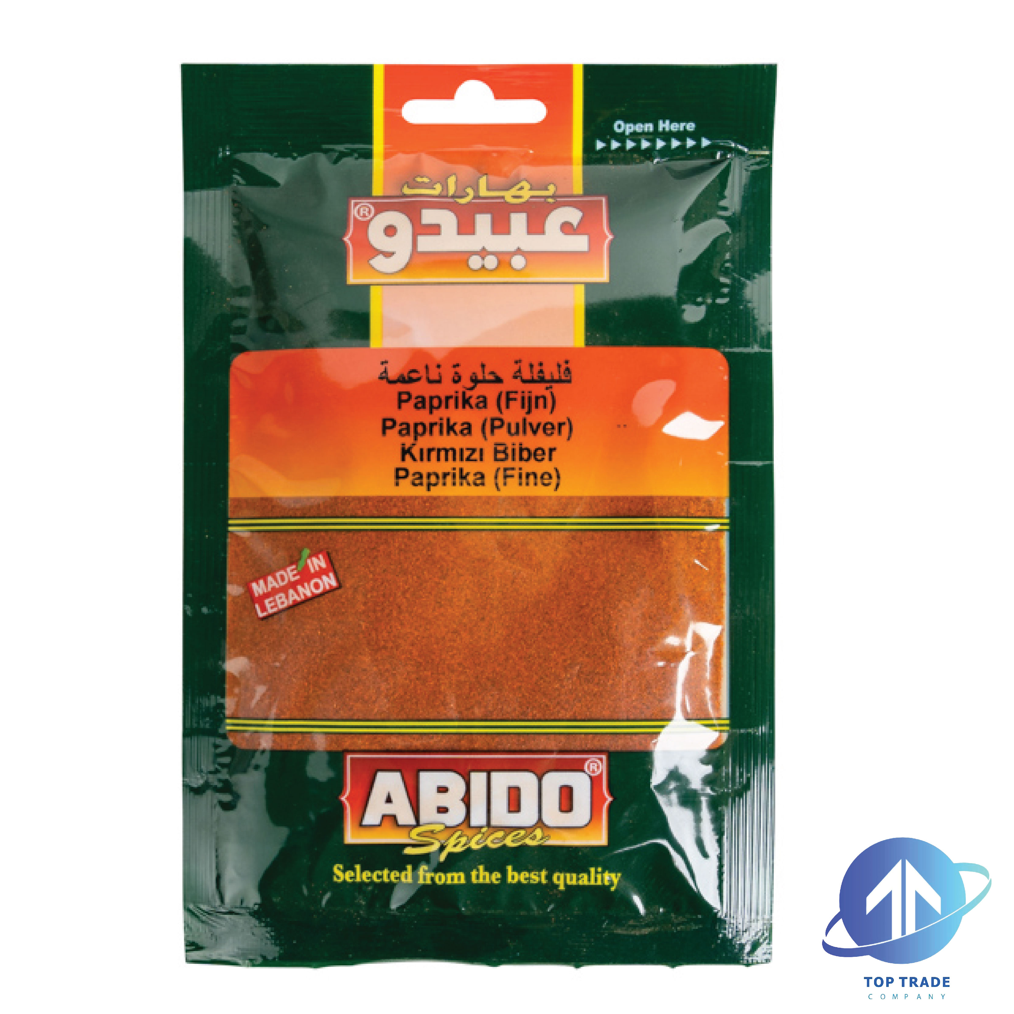Abido Paprika Powder (Red) 50gr