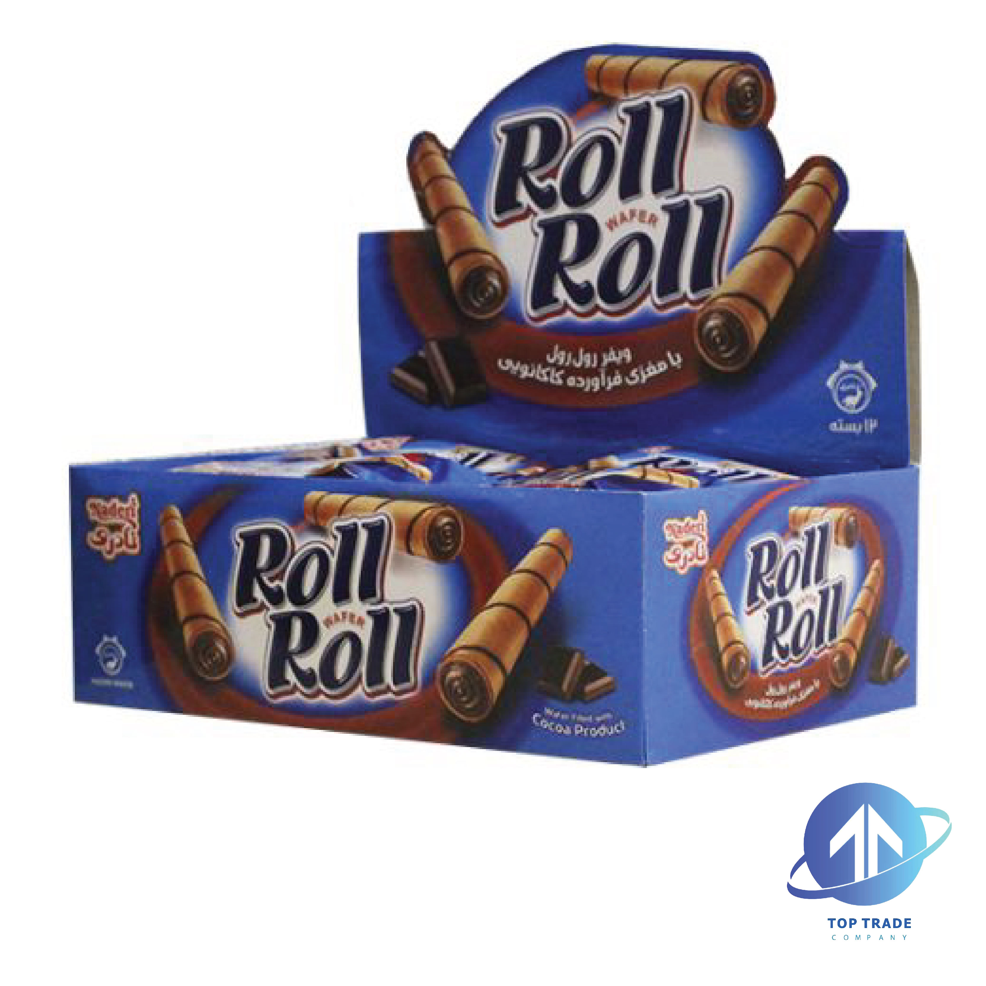 Naderi Cocoa Rolls 480gr
