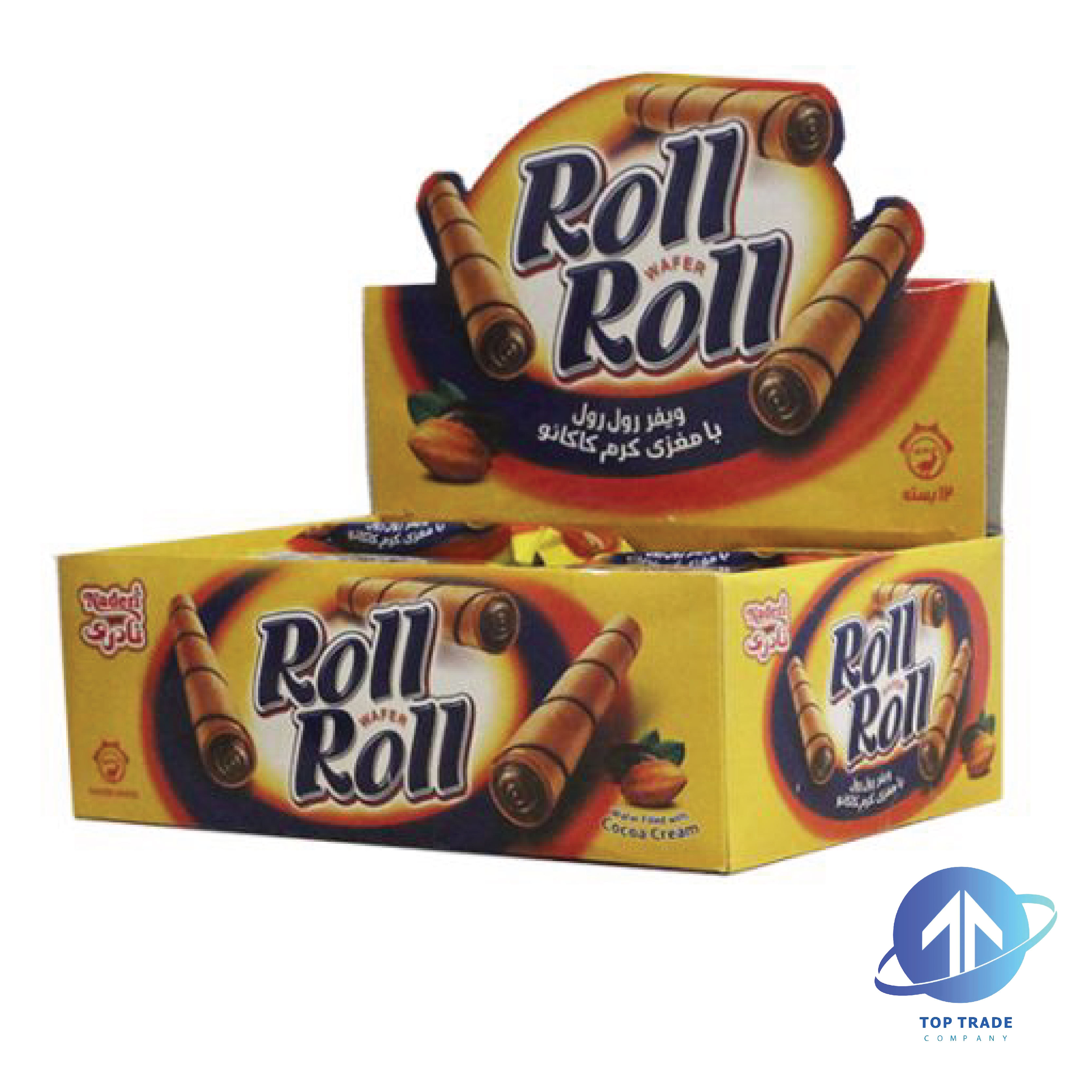 Naderi Cocoa Cream Rolls 480gr
