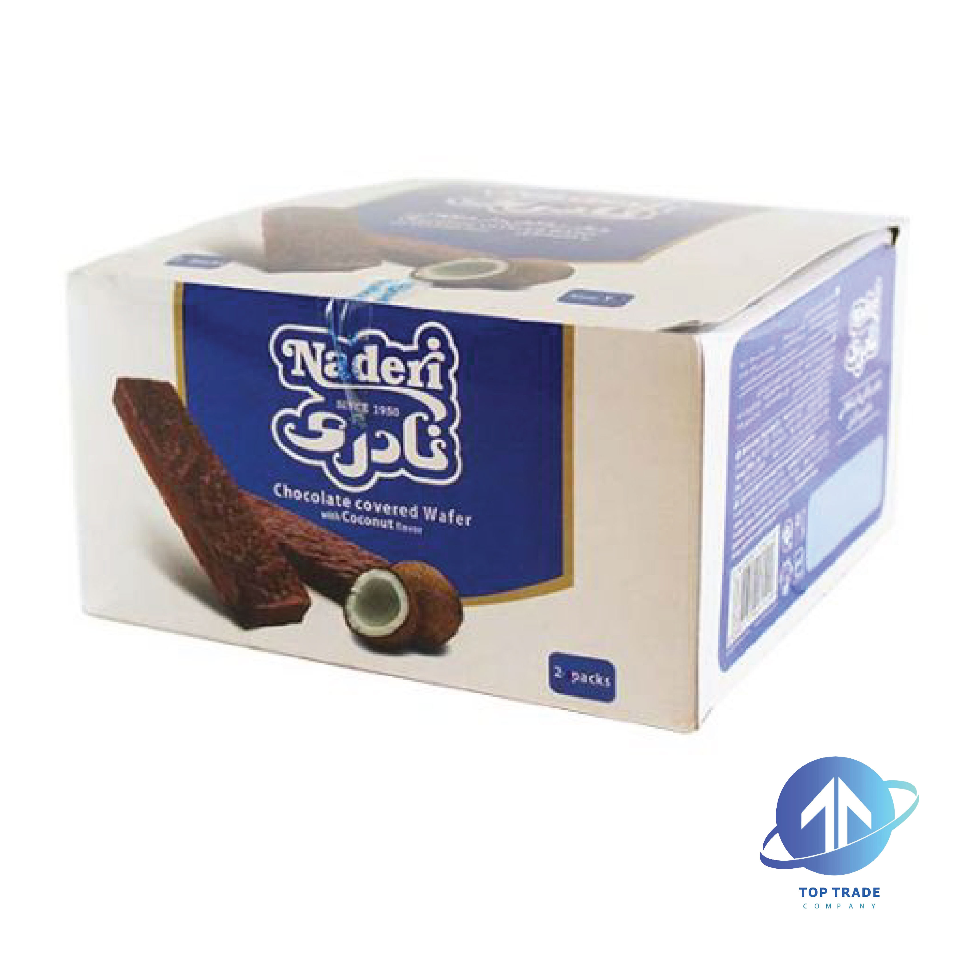 Naderi Coconut Cocoa Bar 240gr