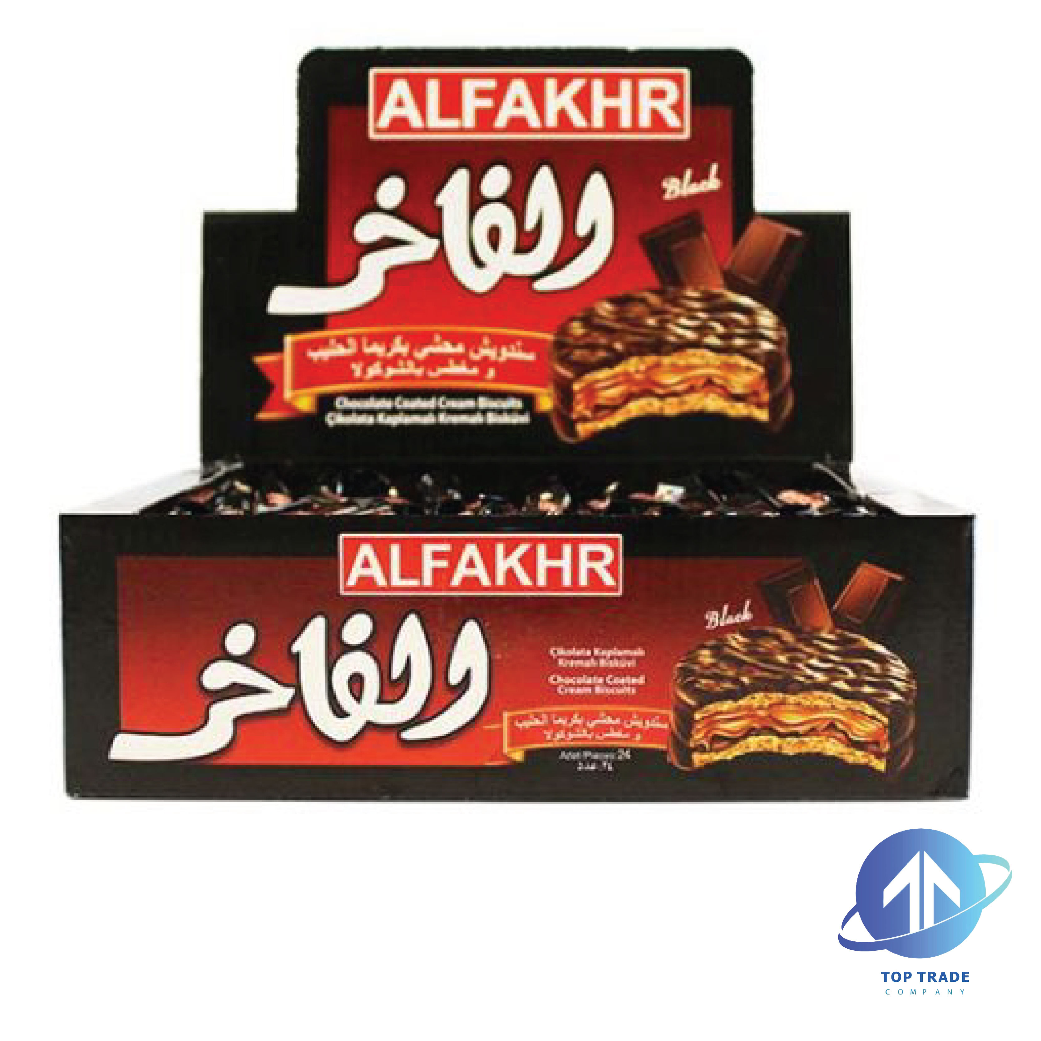 Alfakher biscuits With Chocolate 360gr