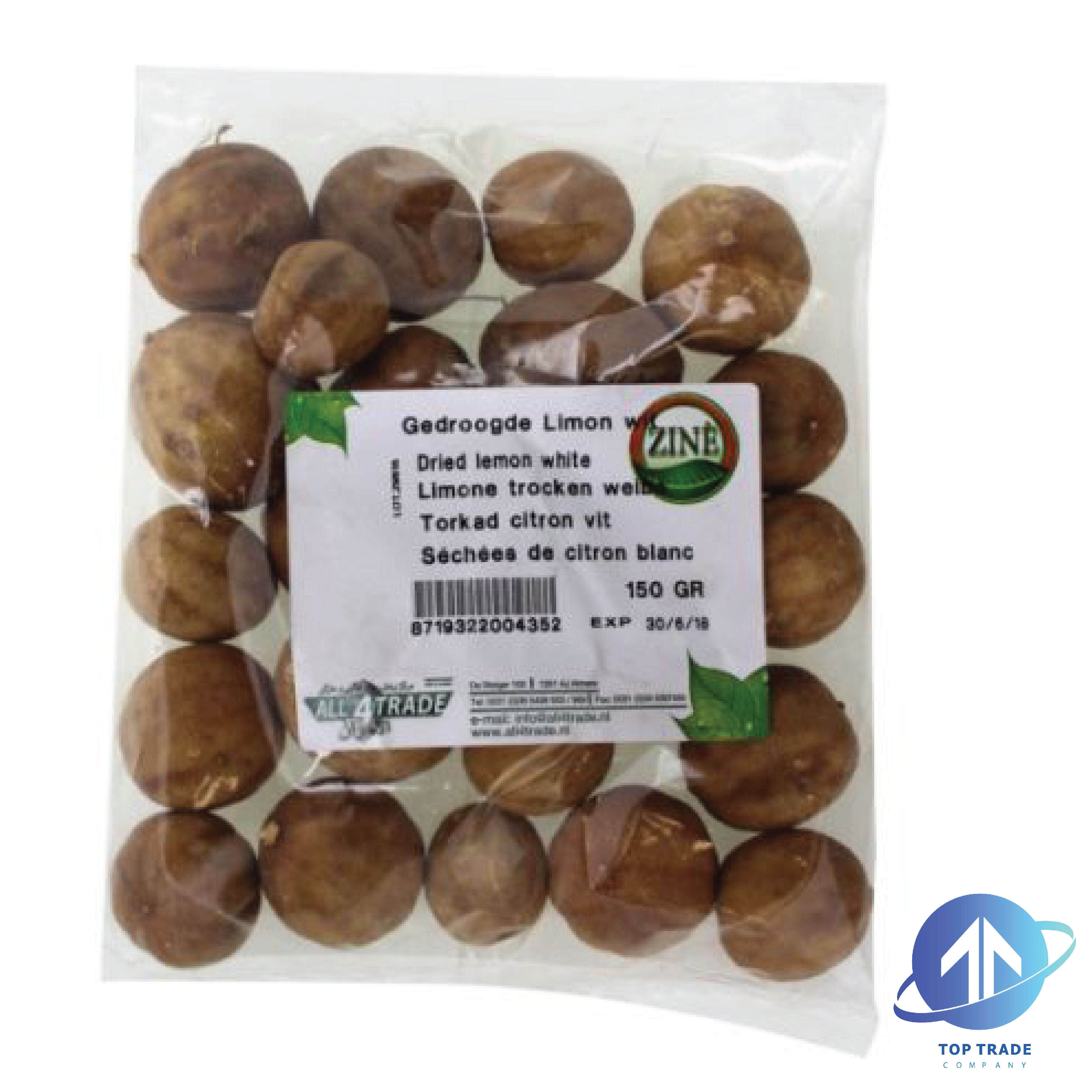 Zine Dried white lemon 150gr