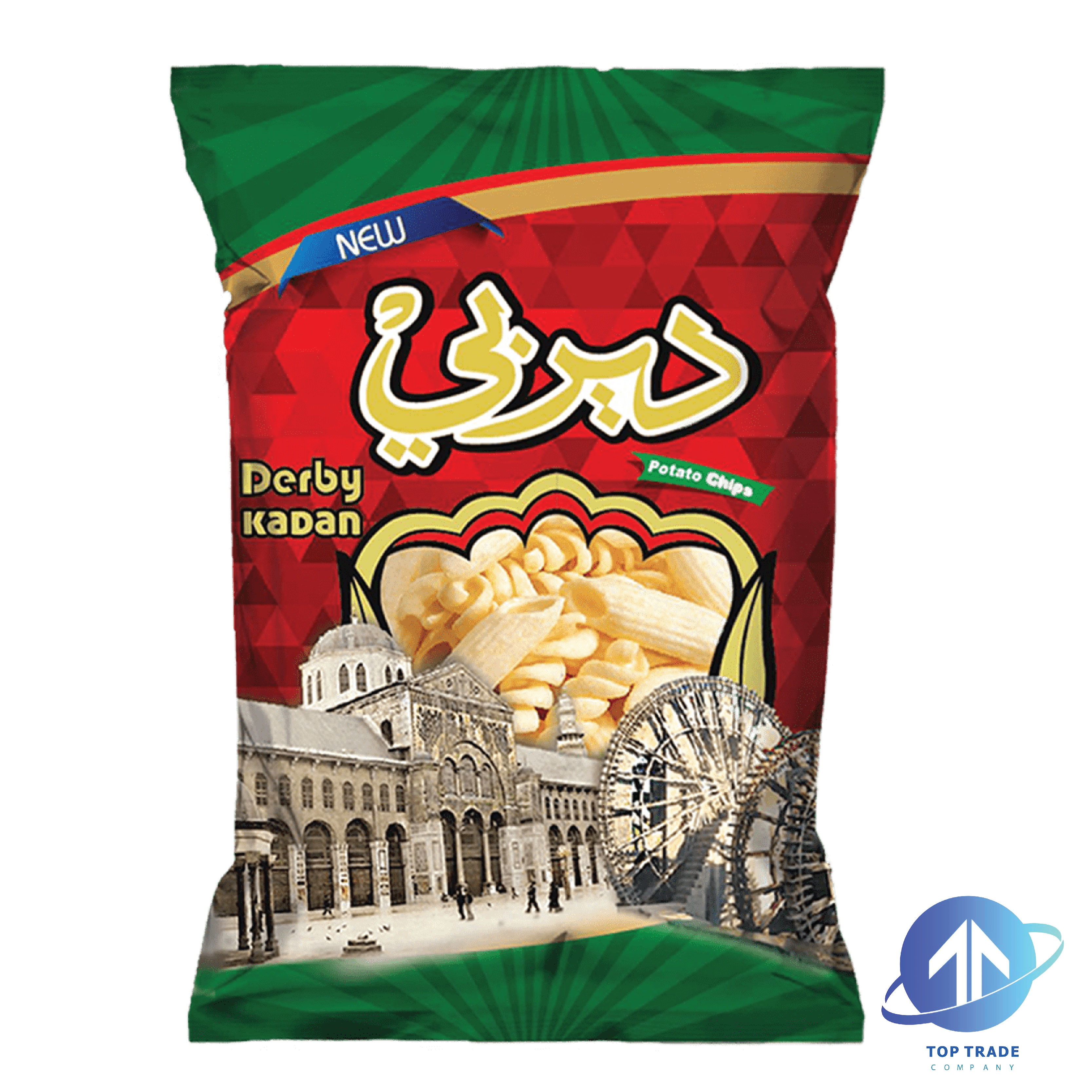 Derbi paprika chips 108 st