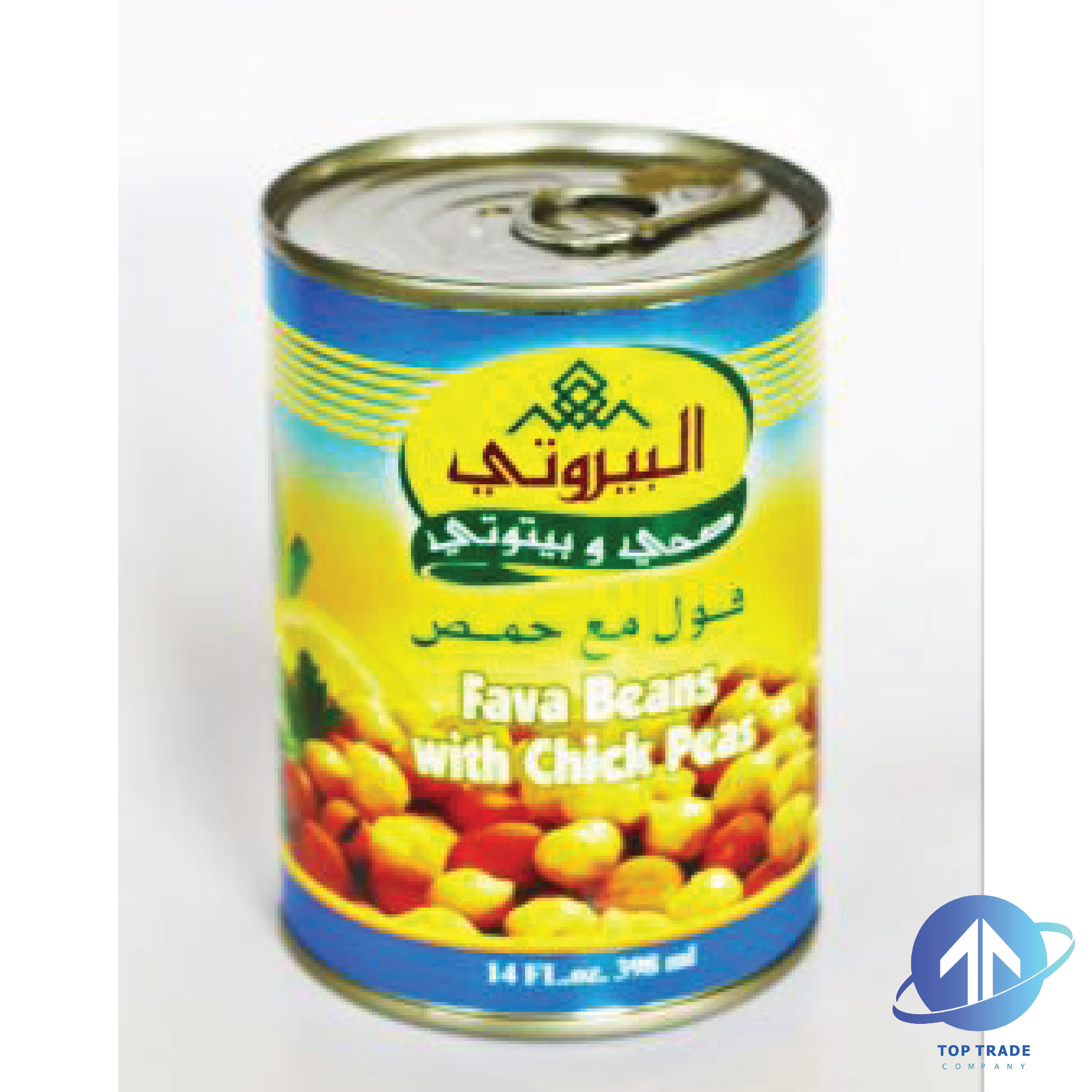 Al Bayrouty fava beans & chickpeas 400gr