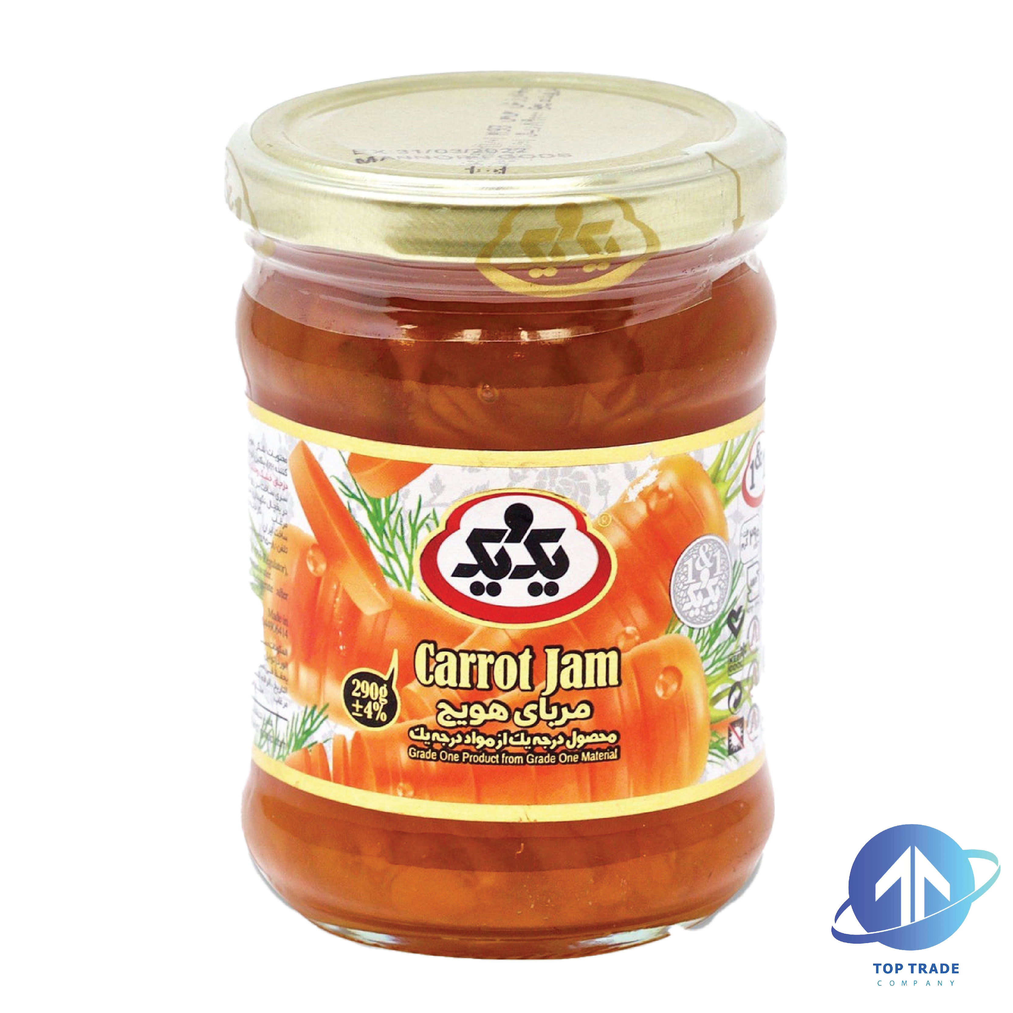 1&1 Carrot Jam 350gr 