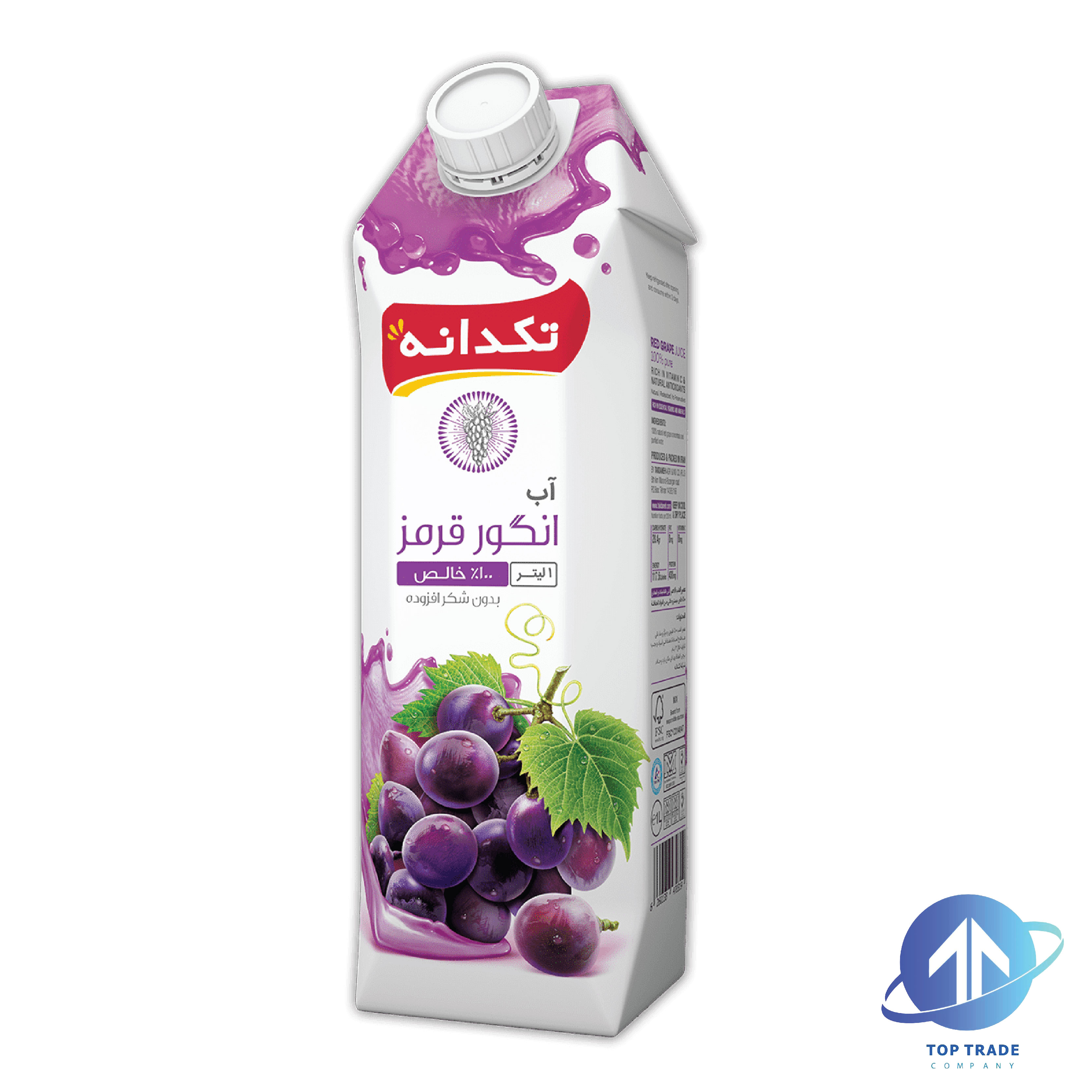 Takdaneh Red Grape Juice 1000ML