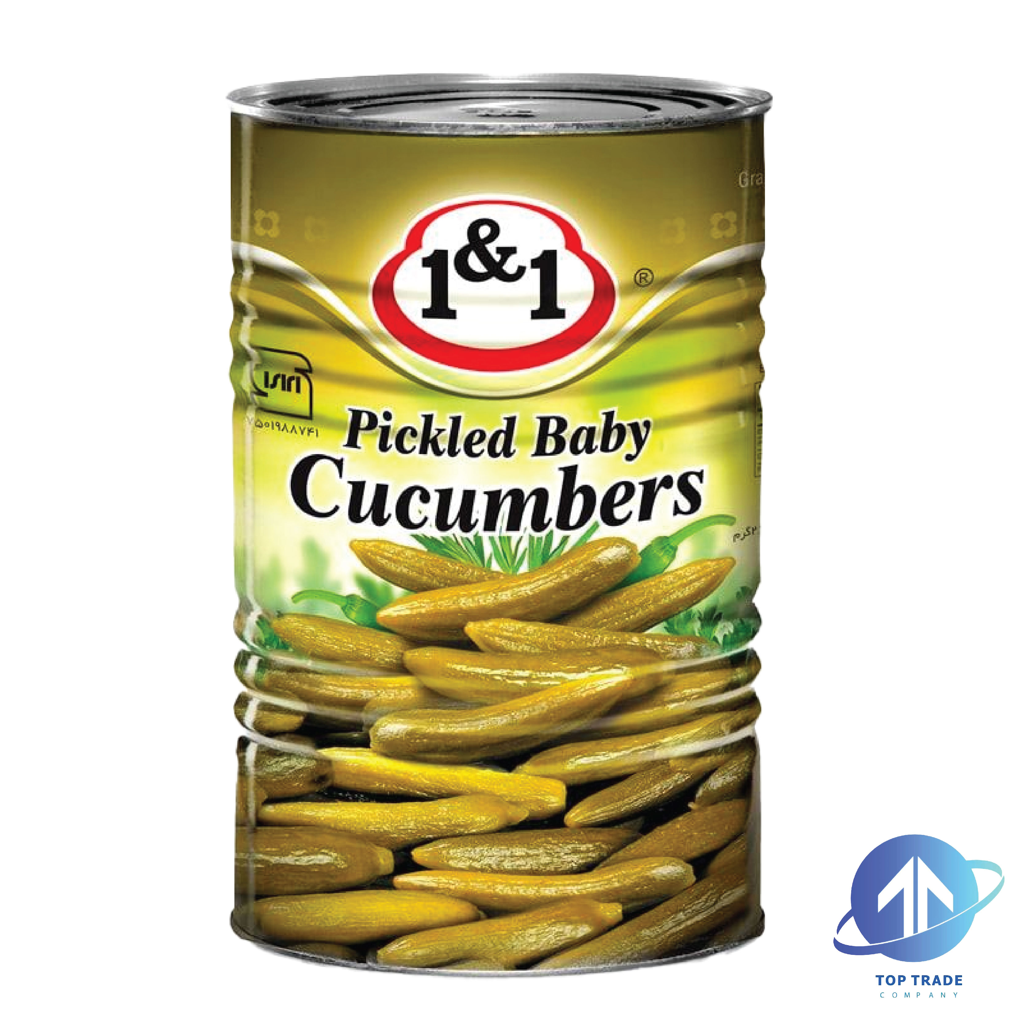 1&1 Small Cucumber pickles 4KG