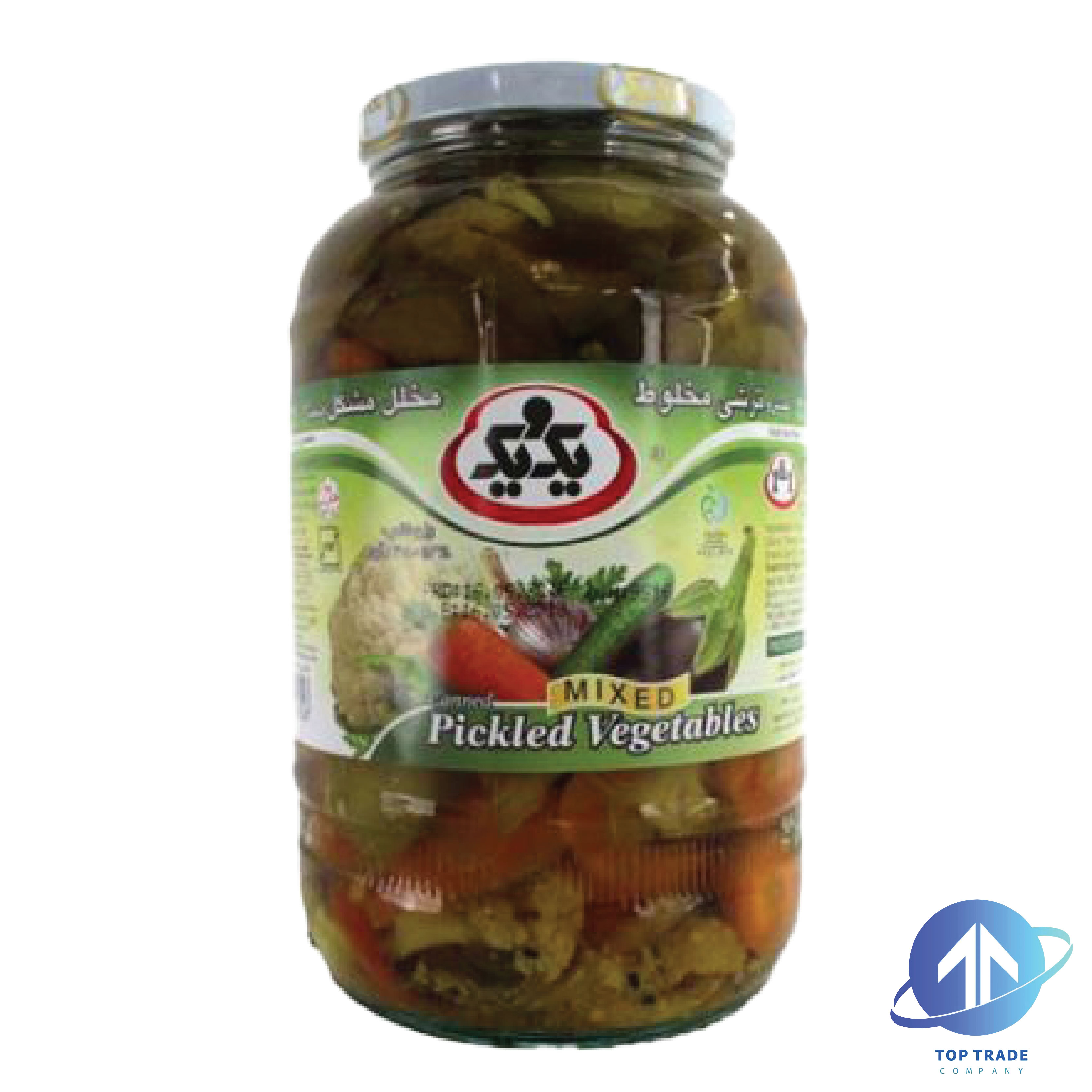 1&1 Mixed vegetables pickles 1500gr 