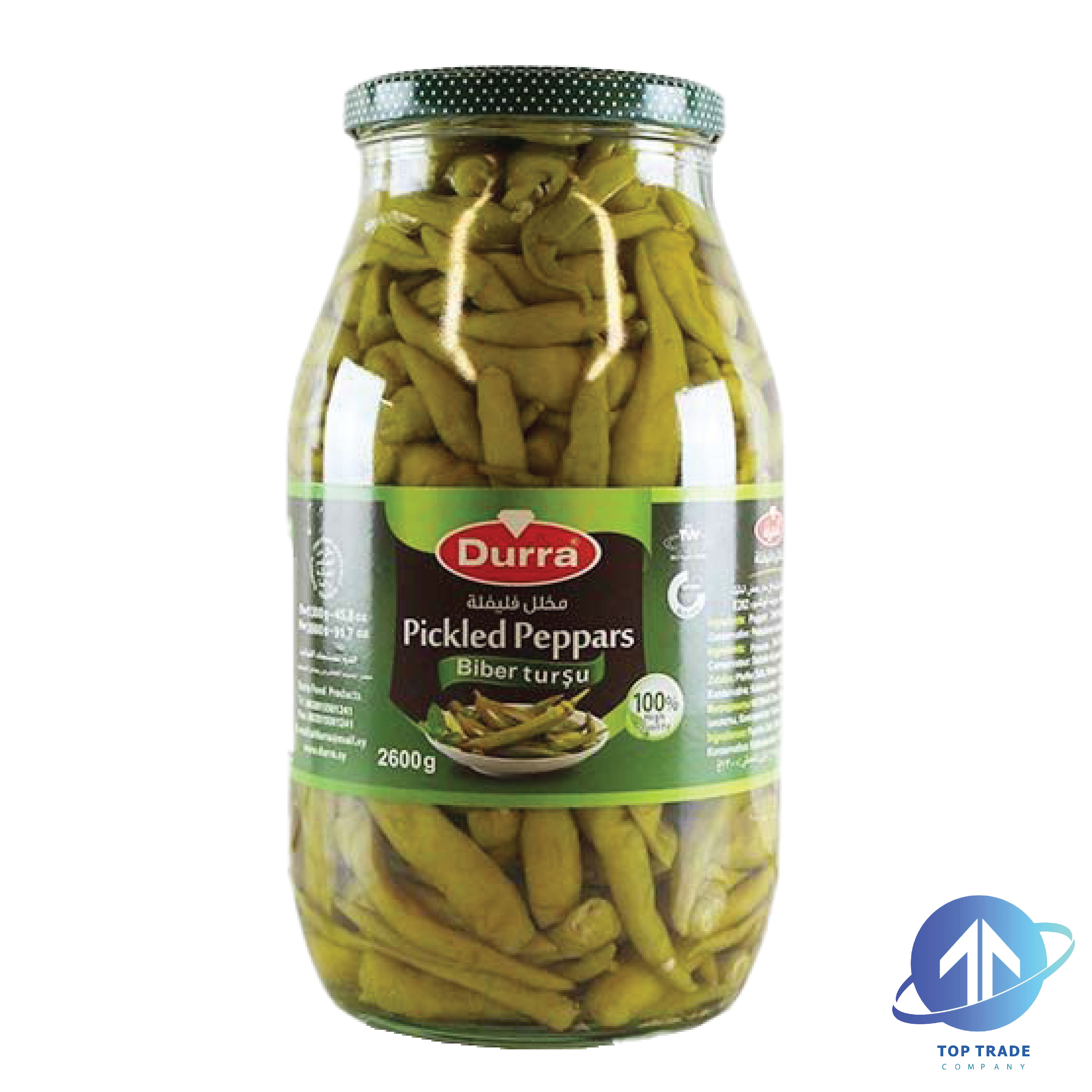 Durra Pepper Pickles (Glas) 2600gr 