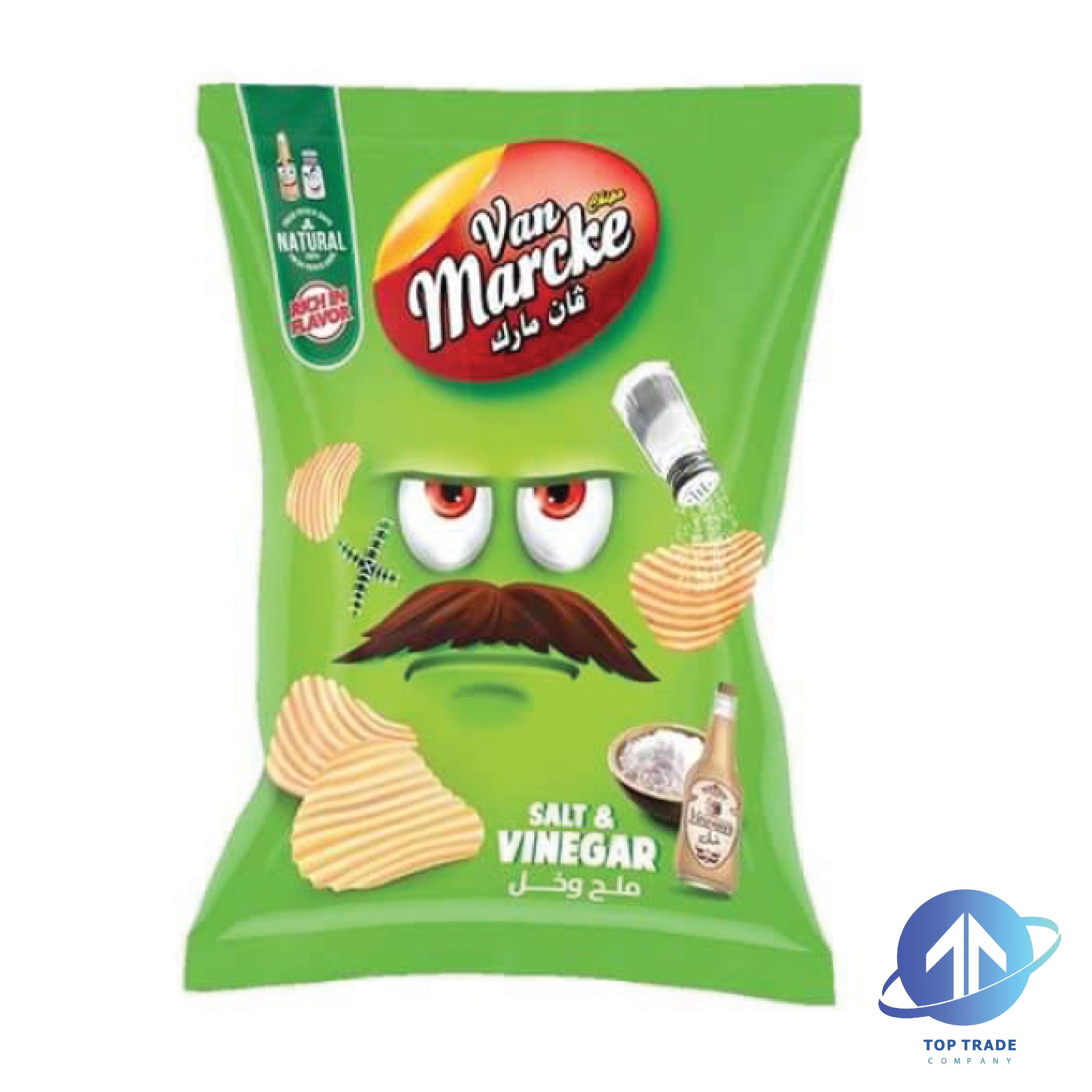 Van Marcke Chips Salt & Vinrgar 90gr
