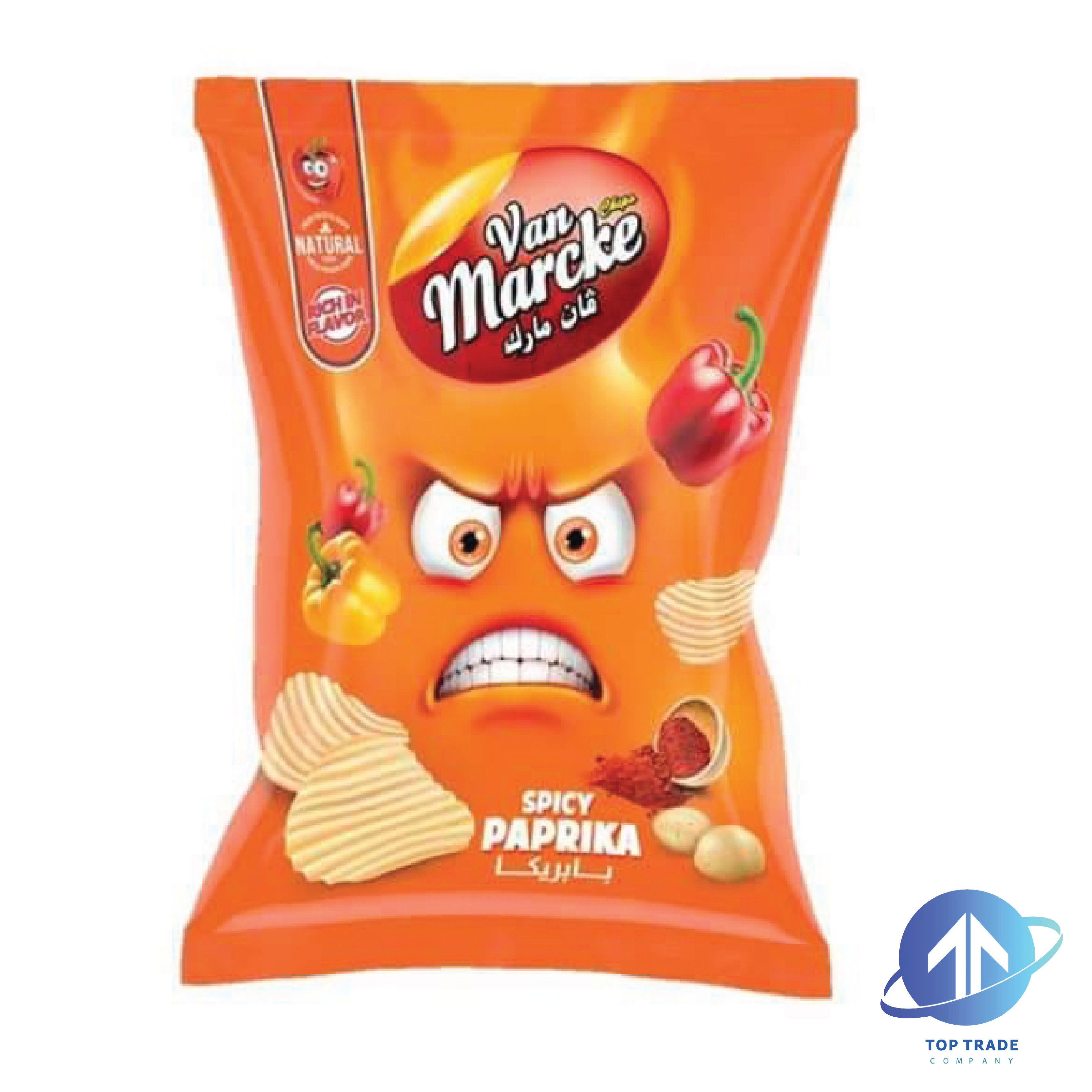 Van Marcke Chips Spicy Paprika 90gr